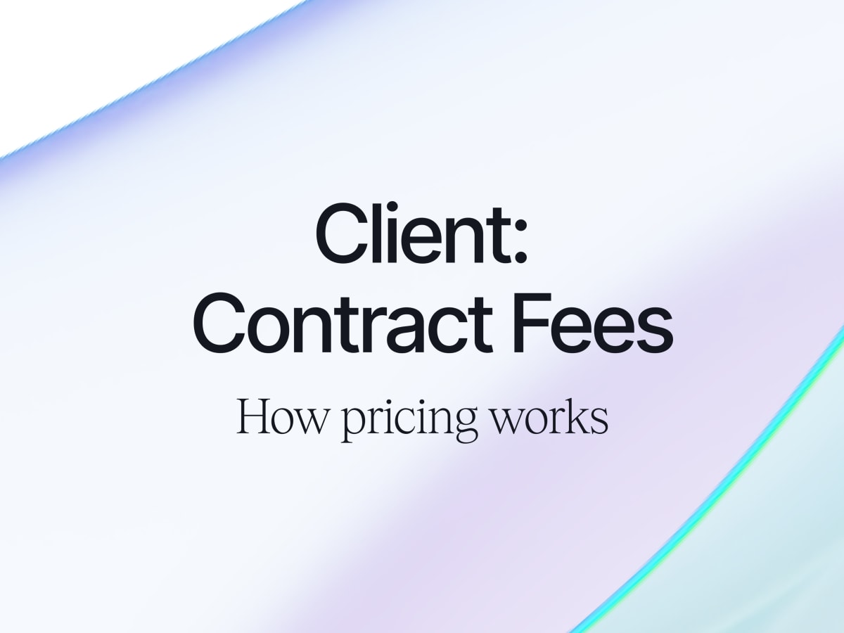 How do i get taxed on a contract fee