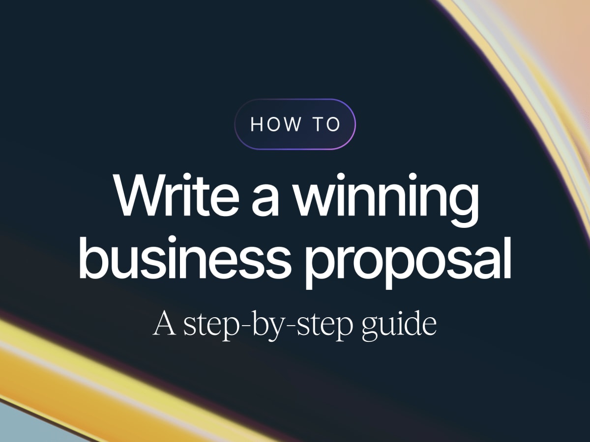 How to Write a Winning Business Proposal (With Examples)