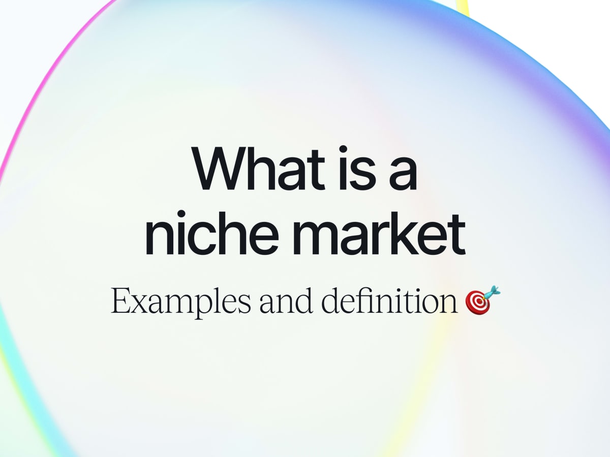 What is on sale a niche