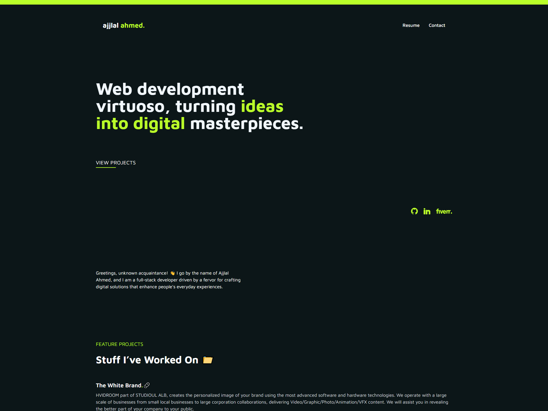 Placeholder project card media