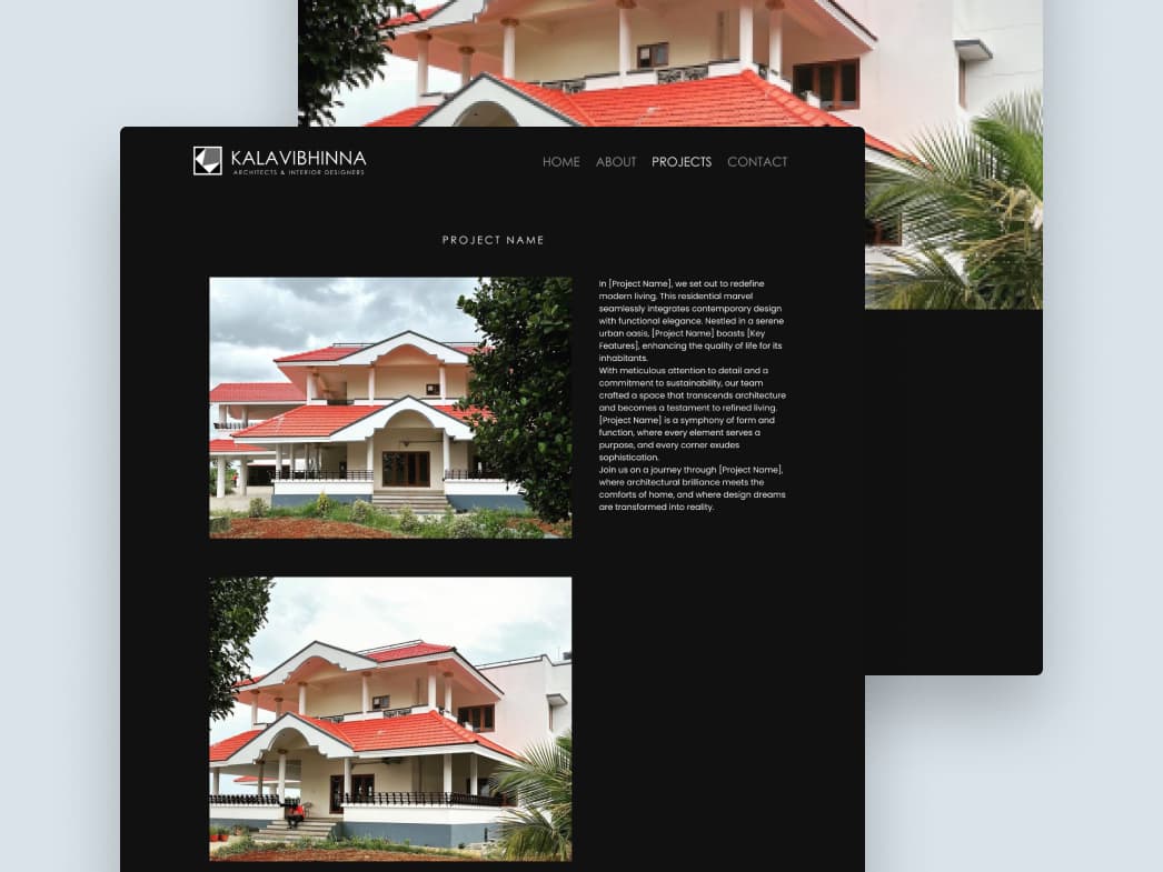 Placeholder project card media
