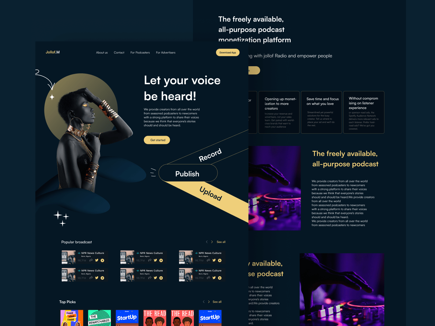 Placeholder project card media