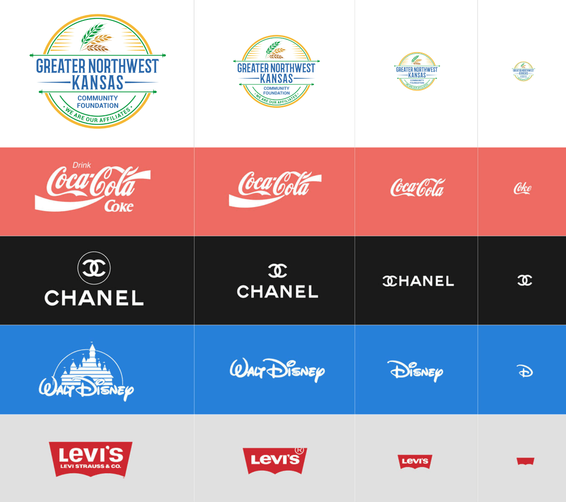 GNWKCF's logo didn't scale well across different sizes