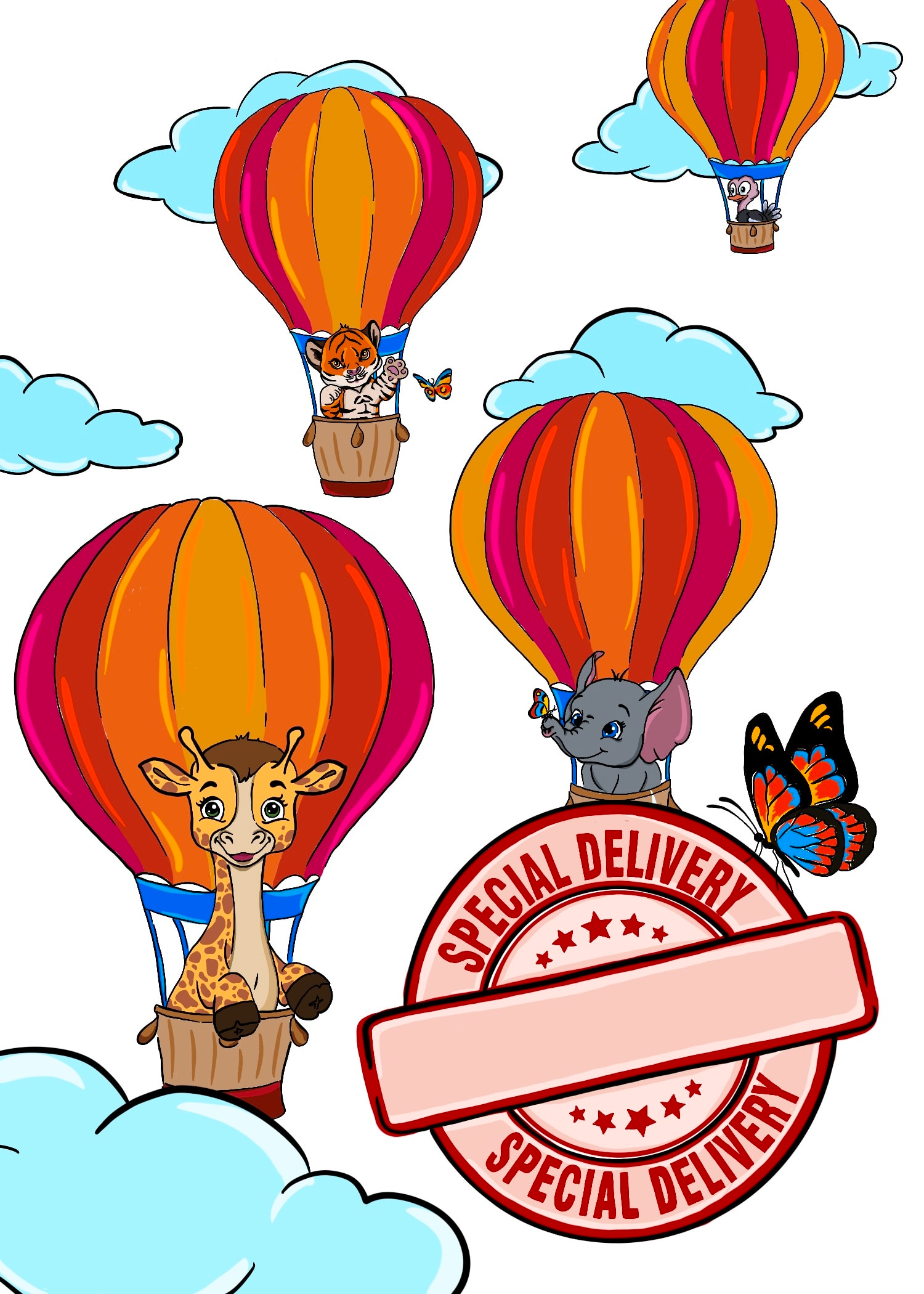 Print Design for Printable Greeting Card Company