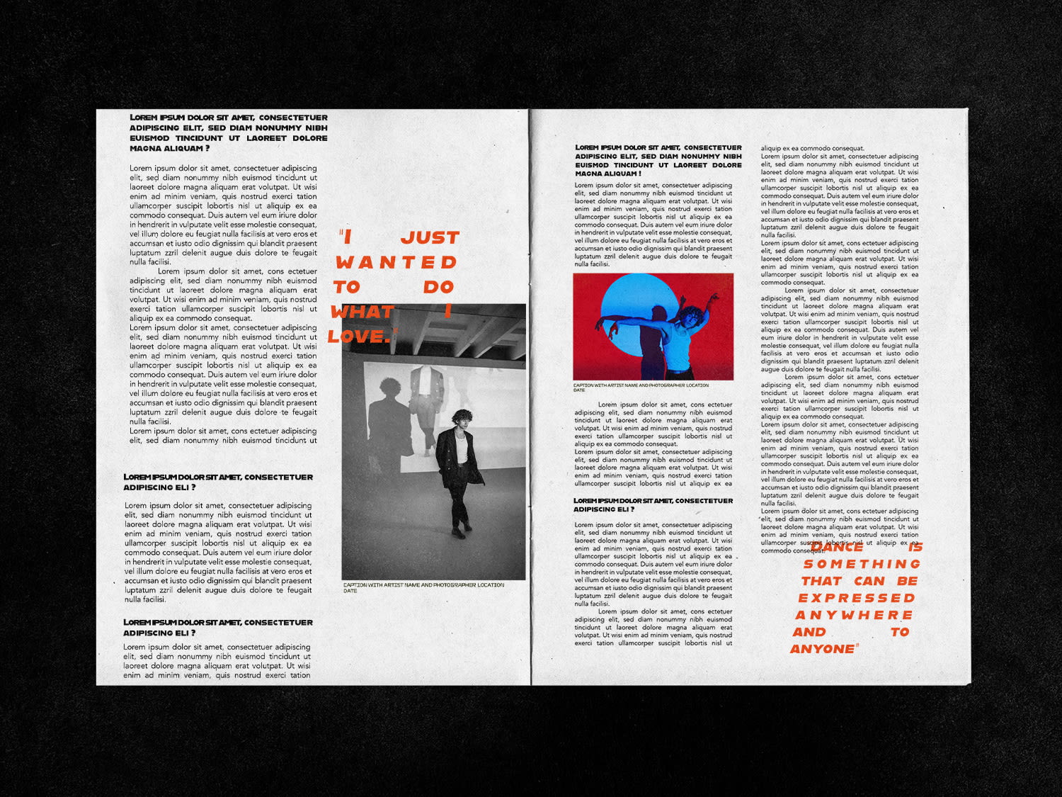 First Spread
