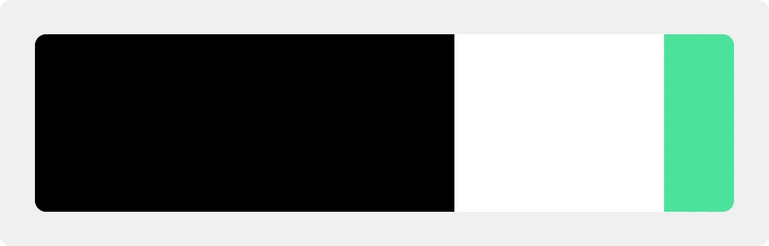 60:30:10 scheme for dark mode
