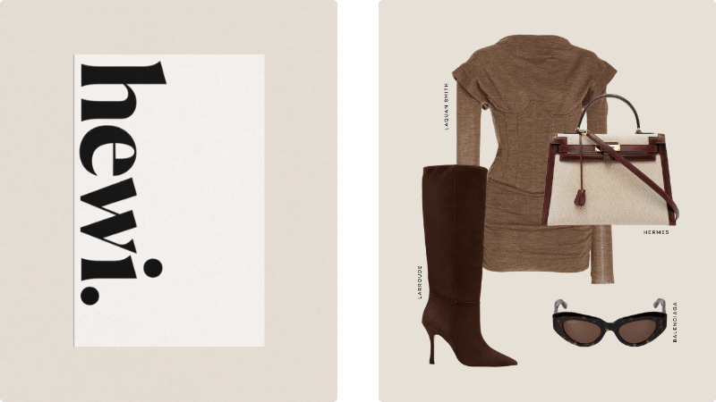 A confident visual language that’s as iconic as the brand.