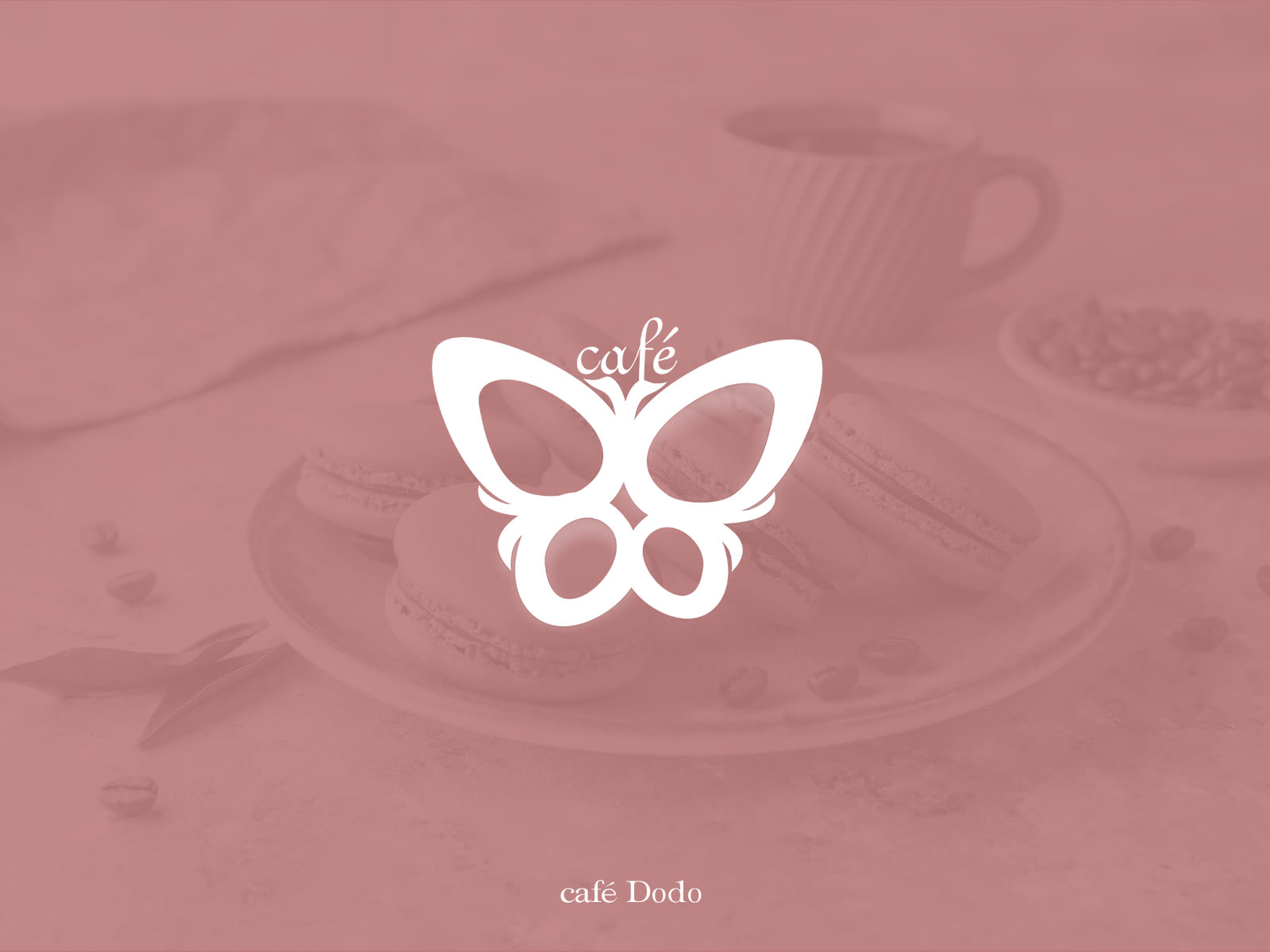  I decided to play on the idea of the similarity of the letters D and O. The basis of the image was chosen as a butterfly, which conveys the delicate and refined taste of food.
