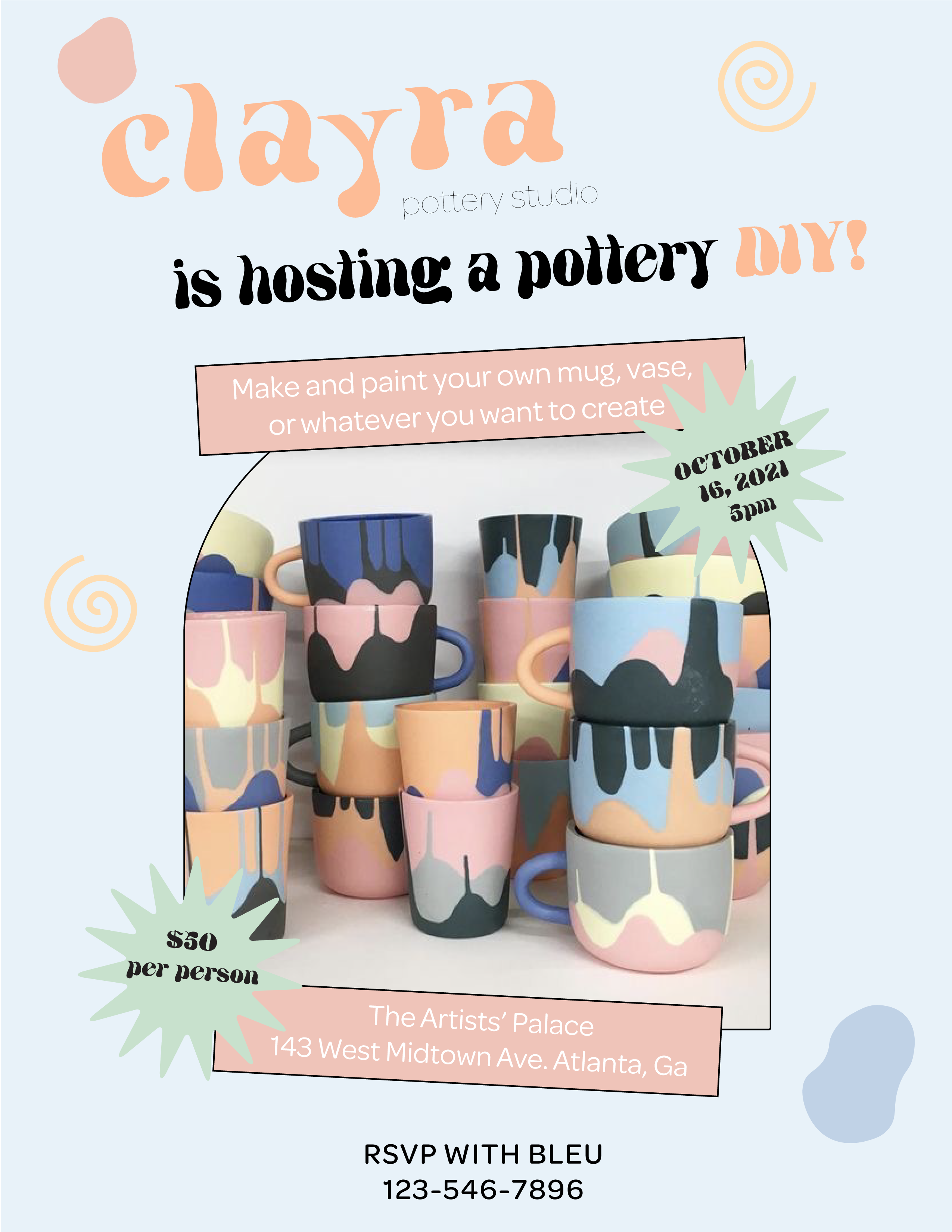 Promotional Flyer (image credits to Leah Jackson)