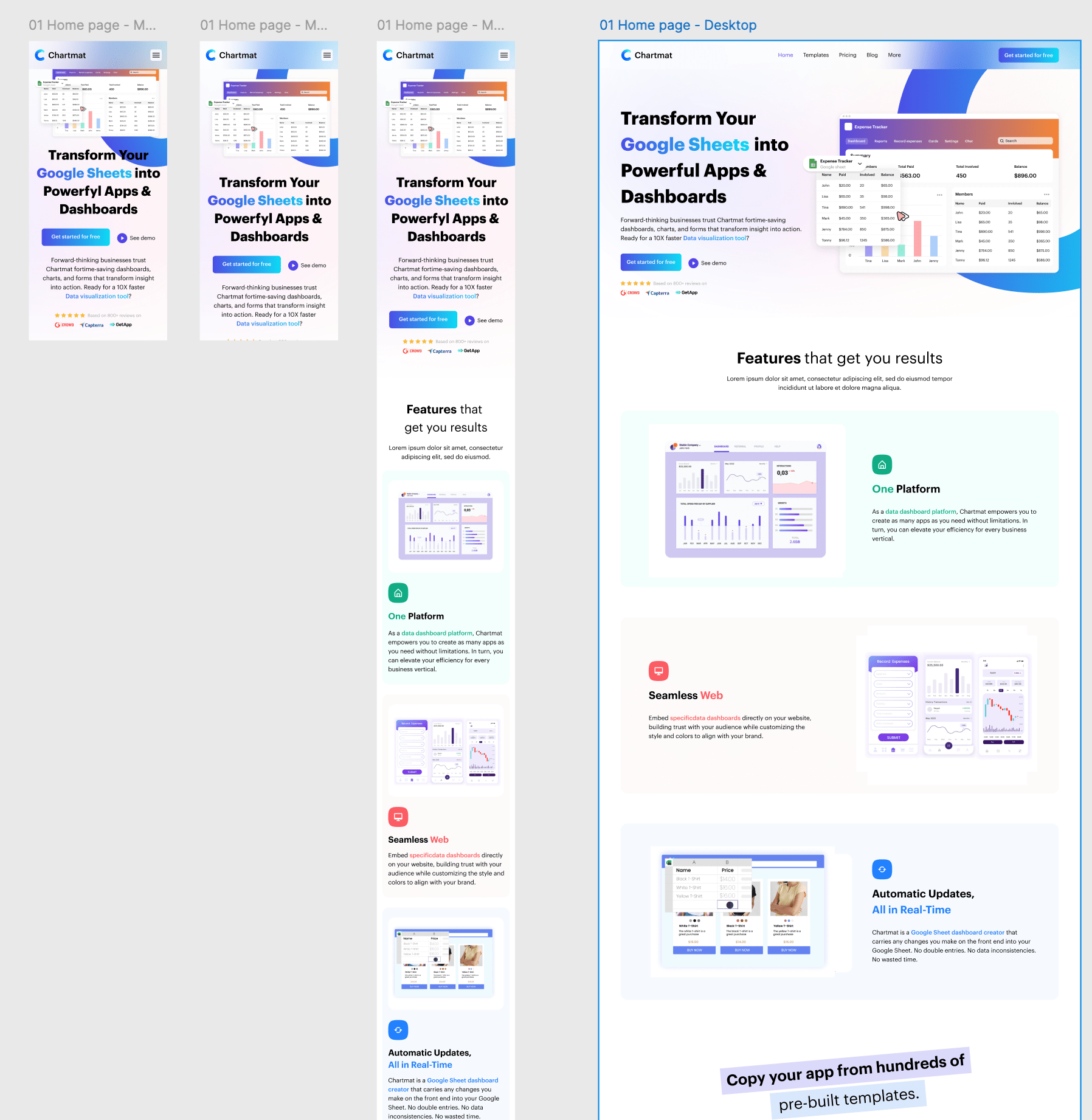 Mobile and desktop
