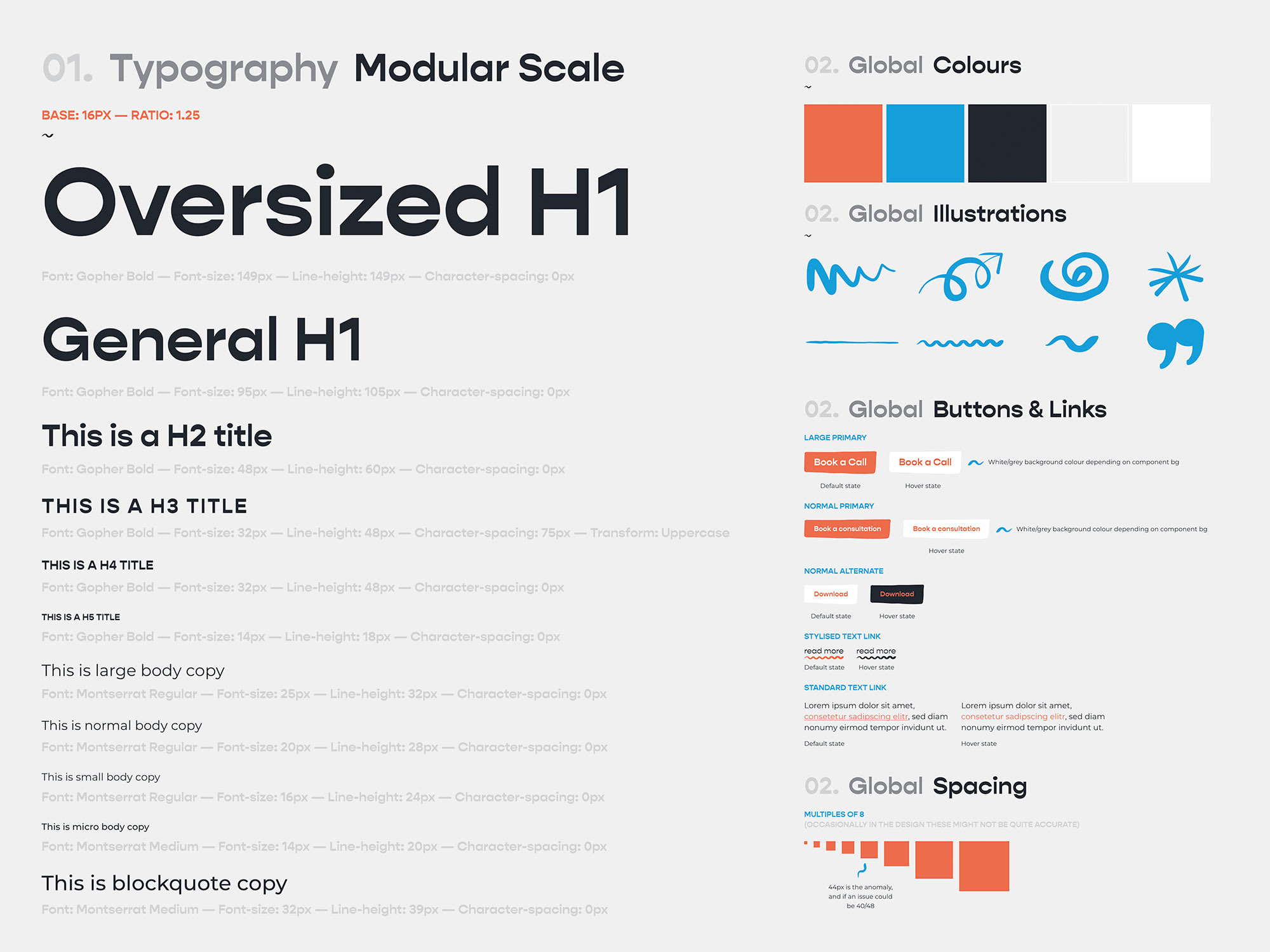 Design System Excerpt