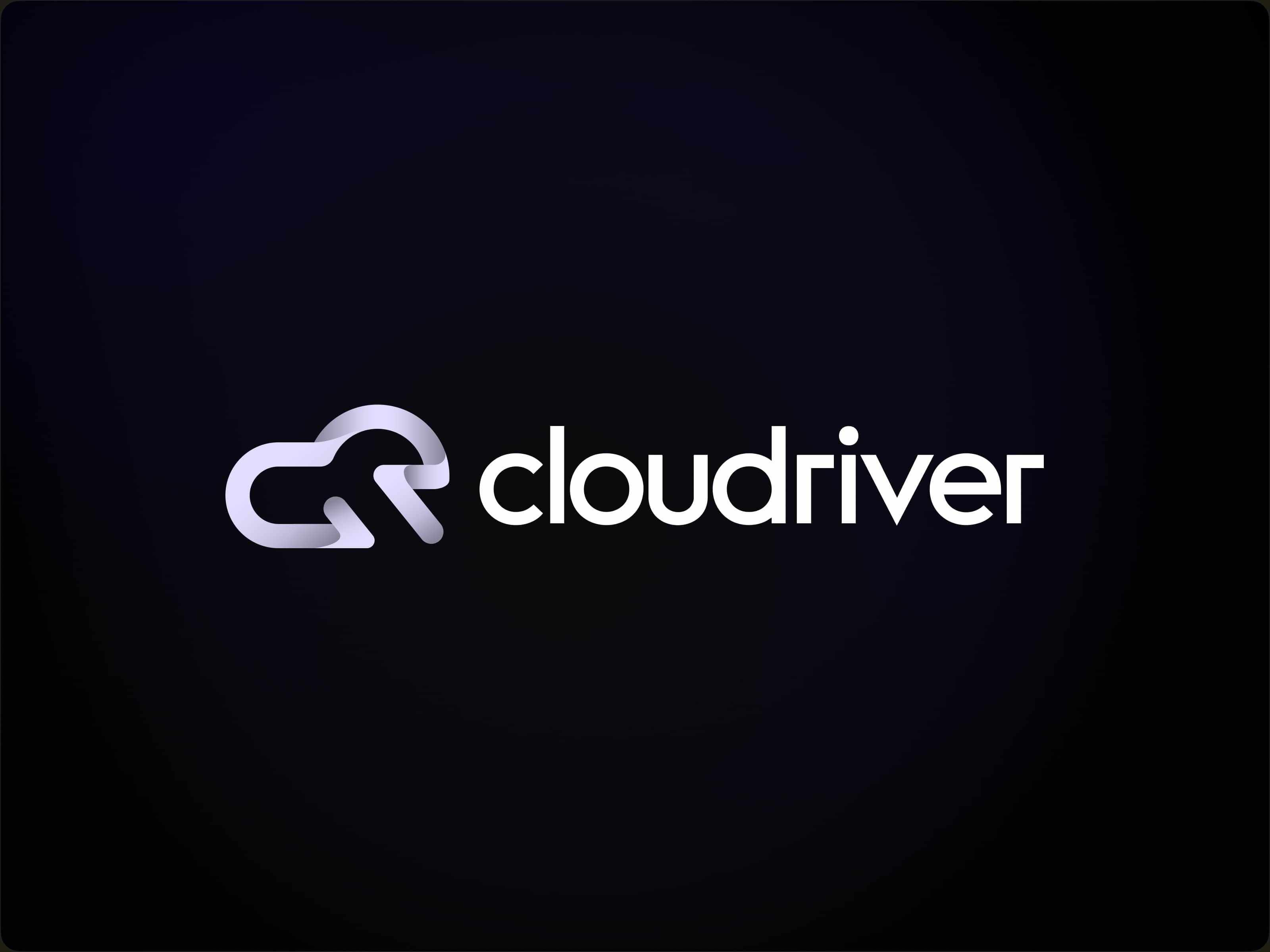 Cloudriver logo design