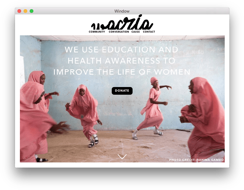 Welcome Page