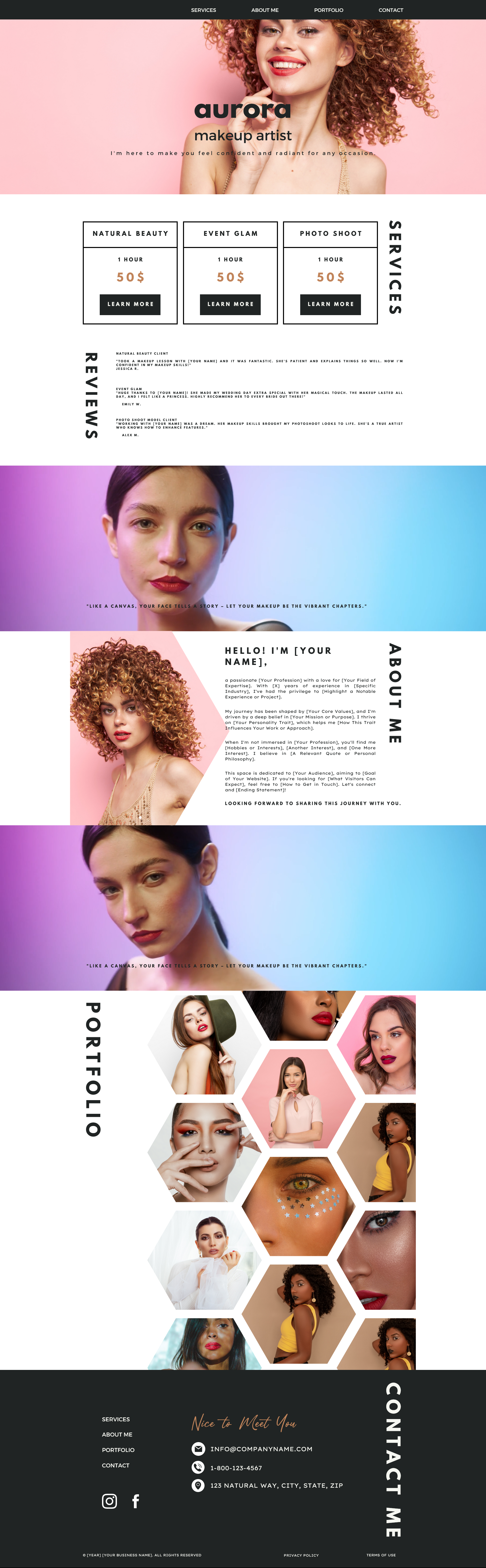 One-page-website