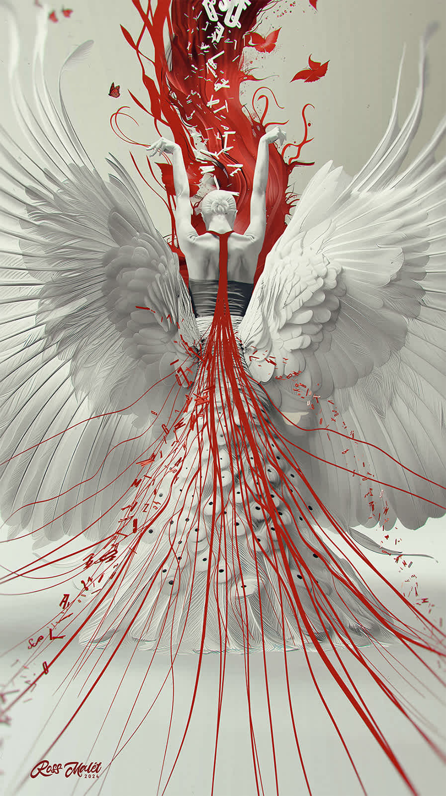 RED RHAPSODY - PERSONAL ART COLLECTION