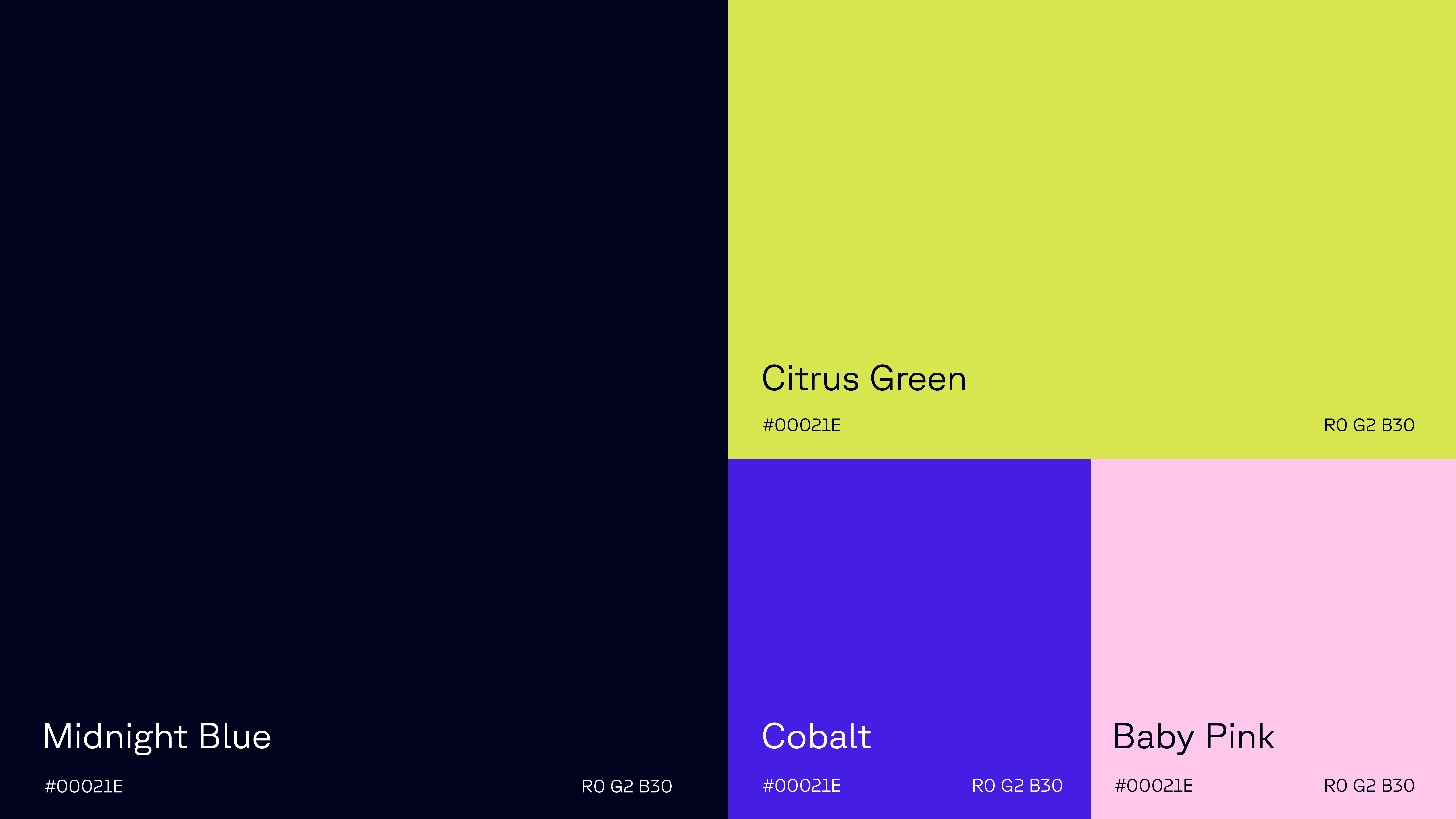 Brand Colours