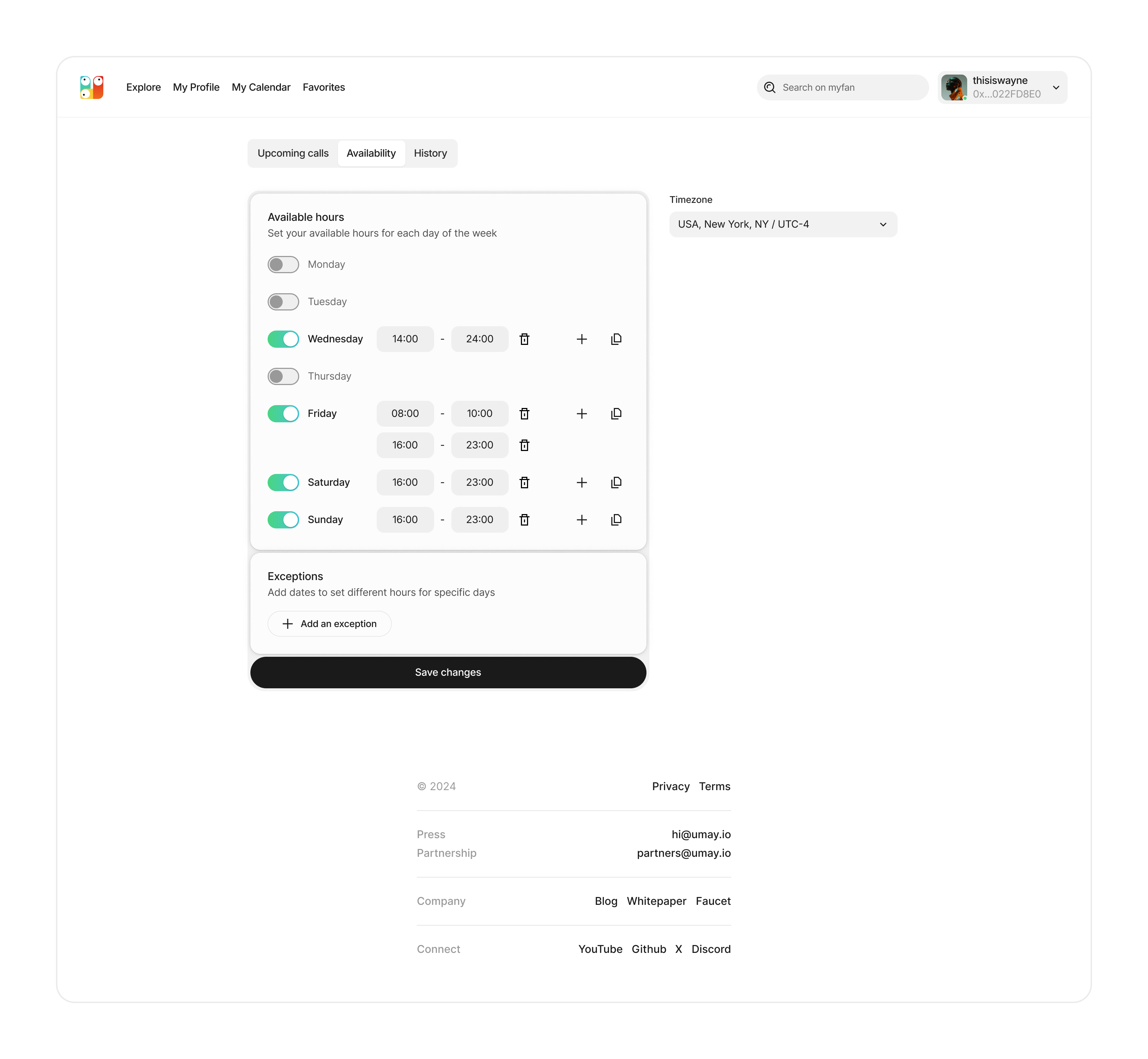 Availability