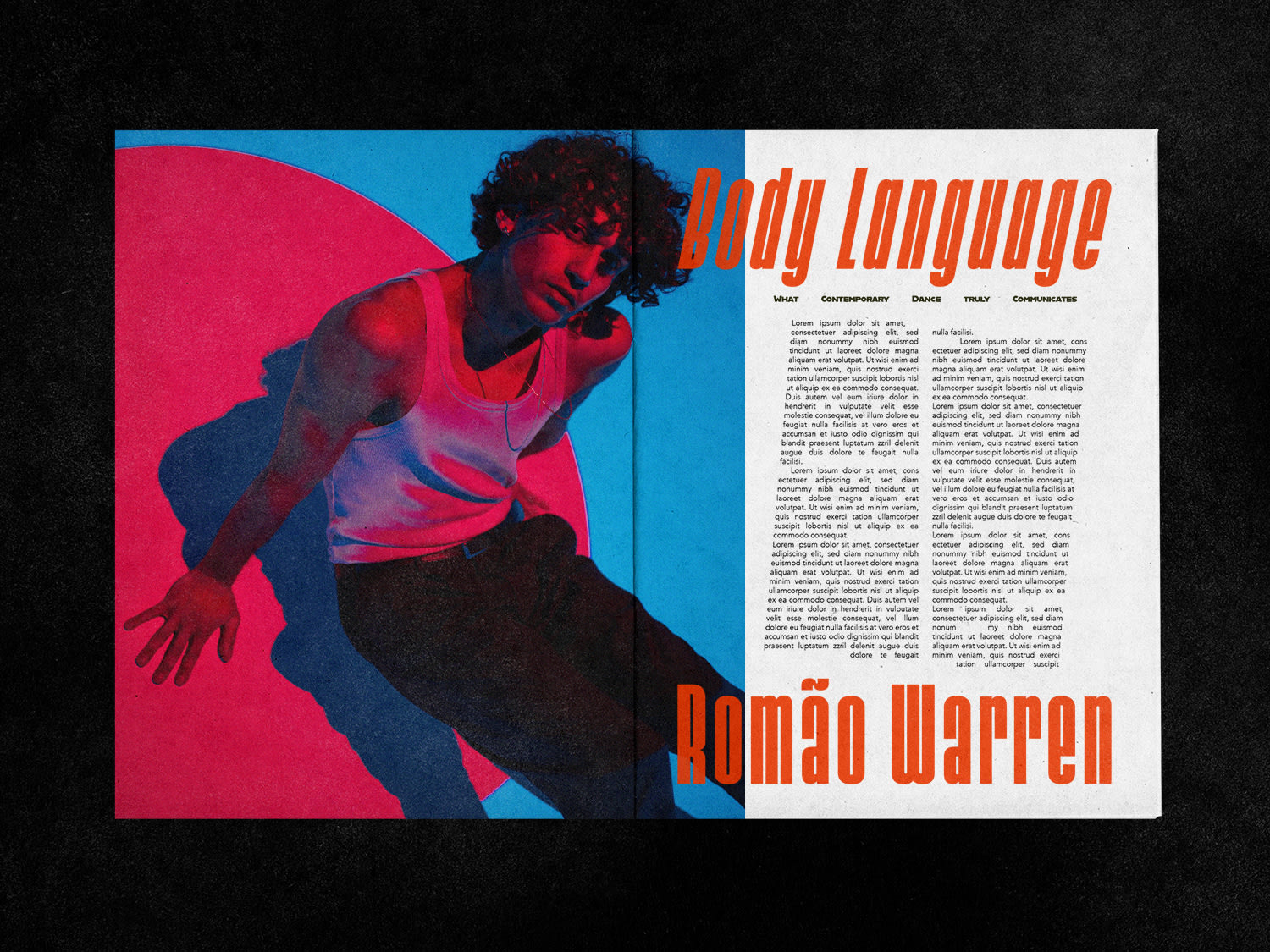 Cover Artist Article Spread