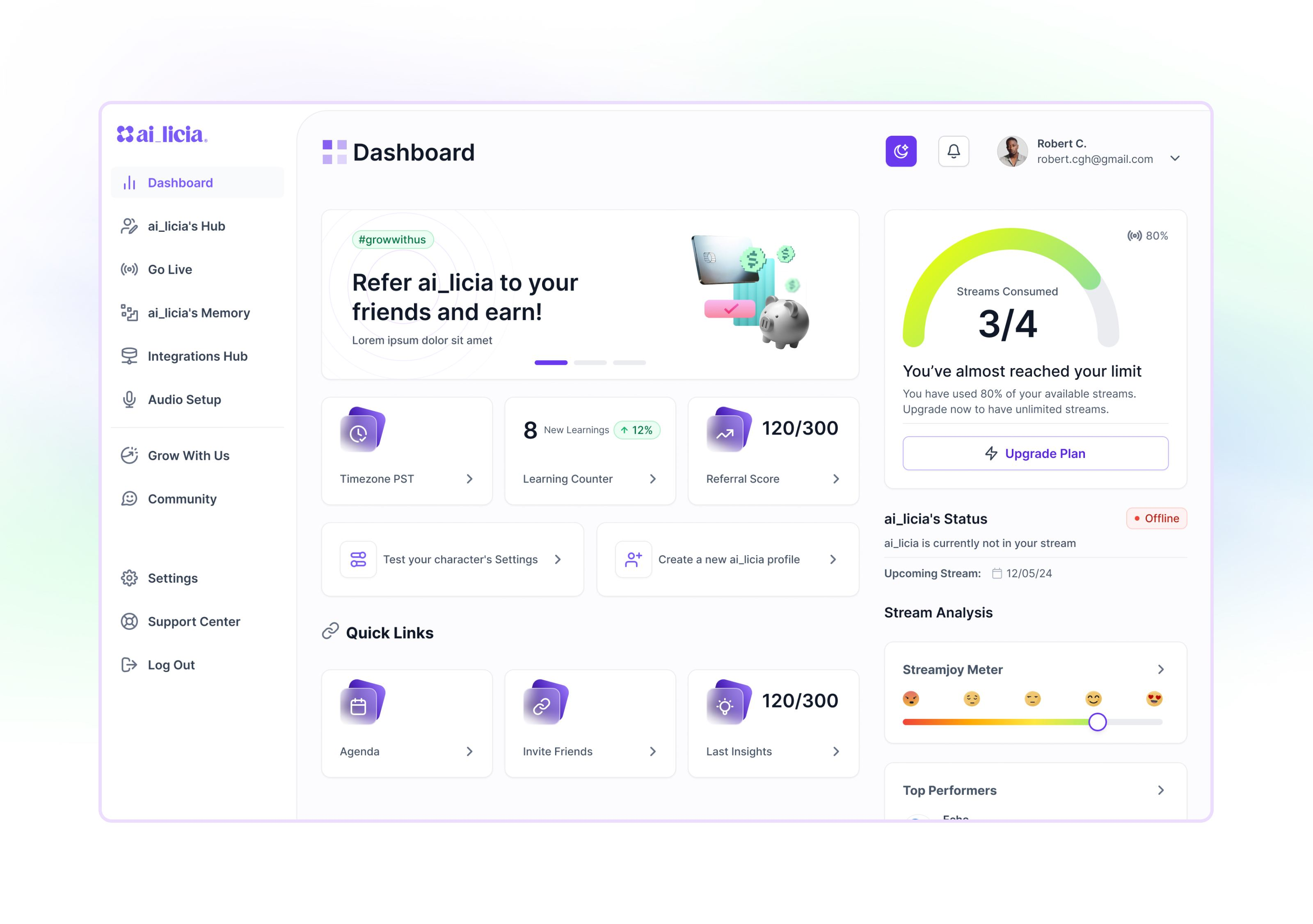 App Dashboard