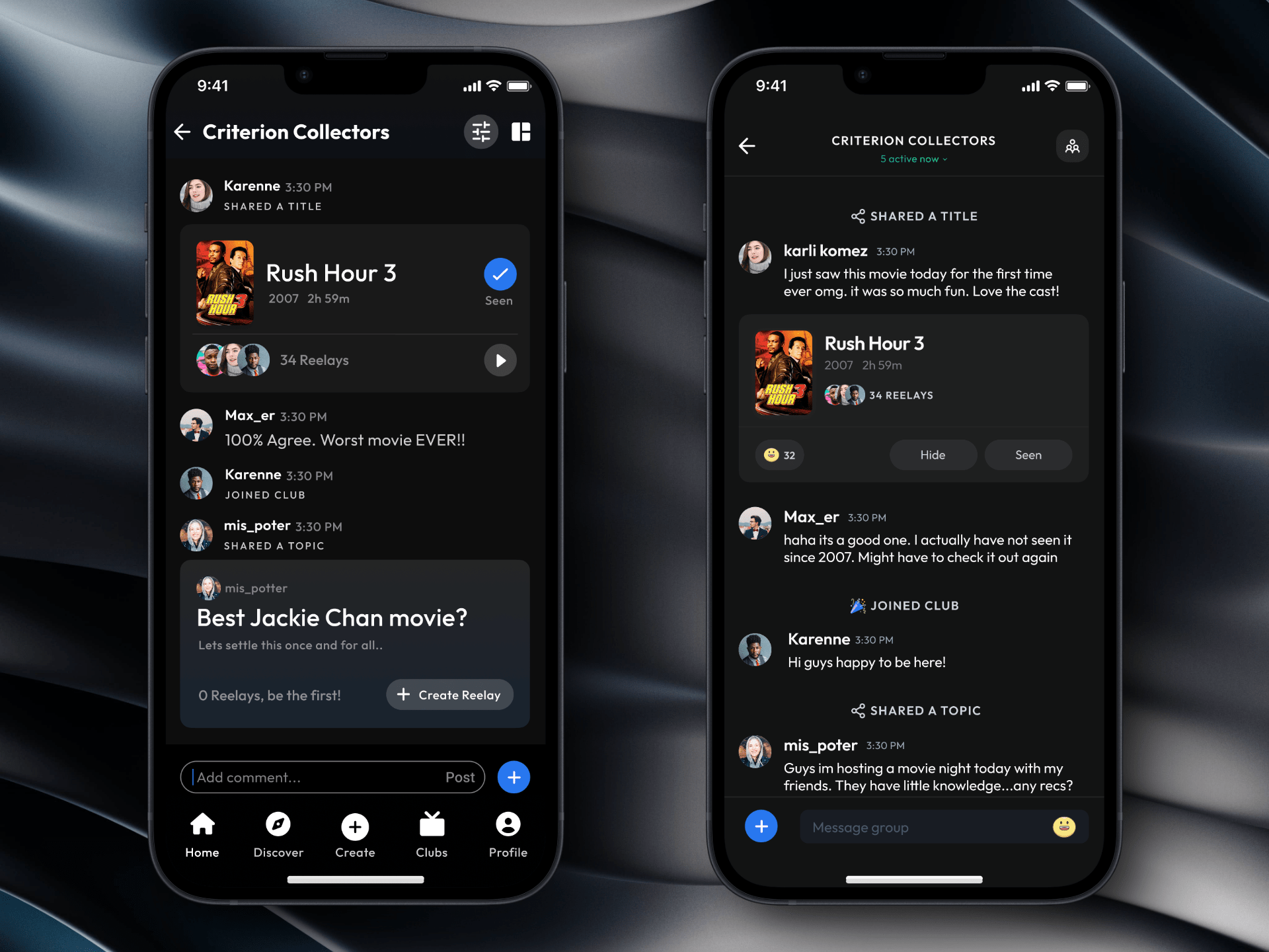Improved users chatting experience 