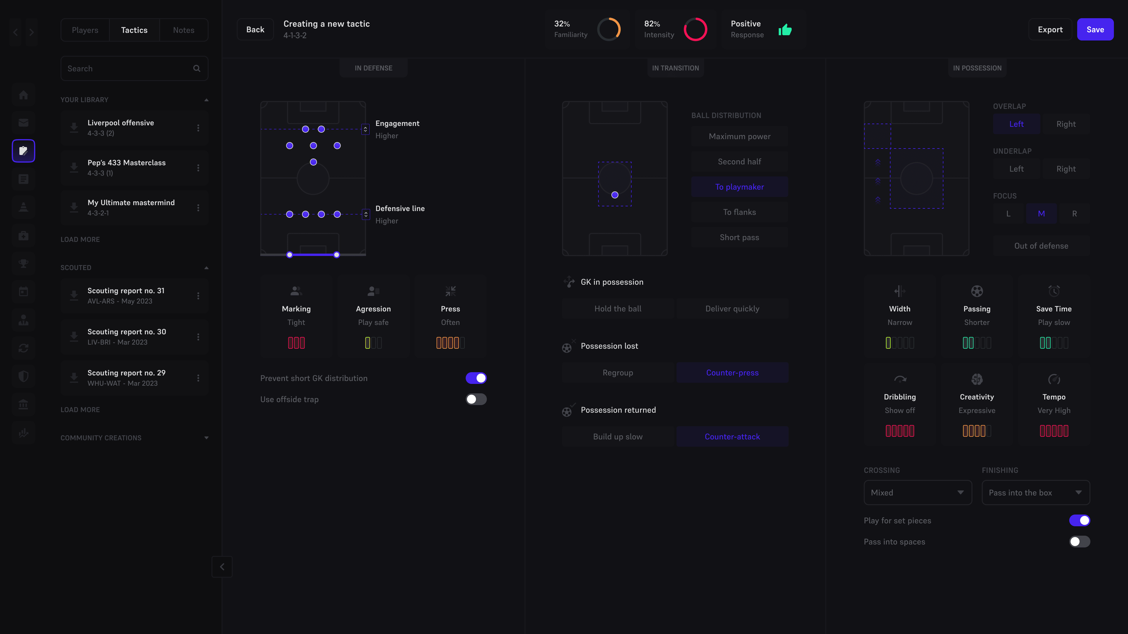 Tactic Builder