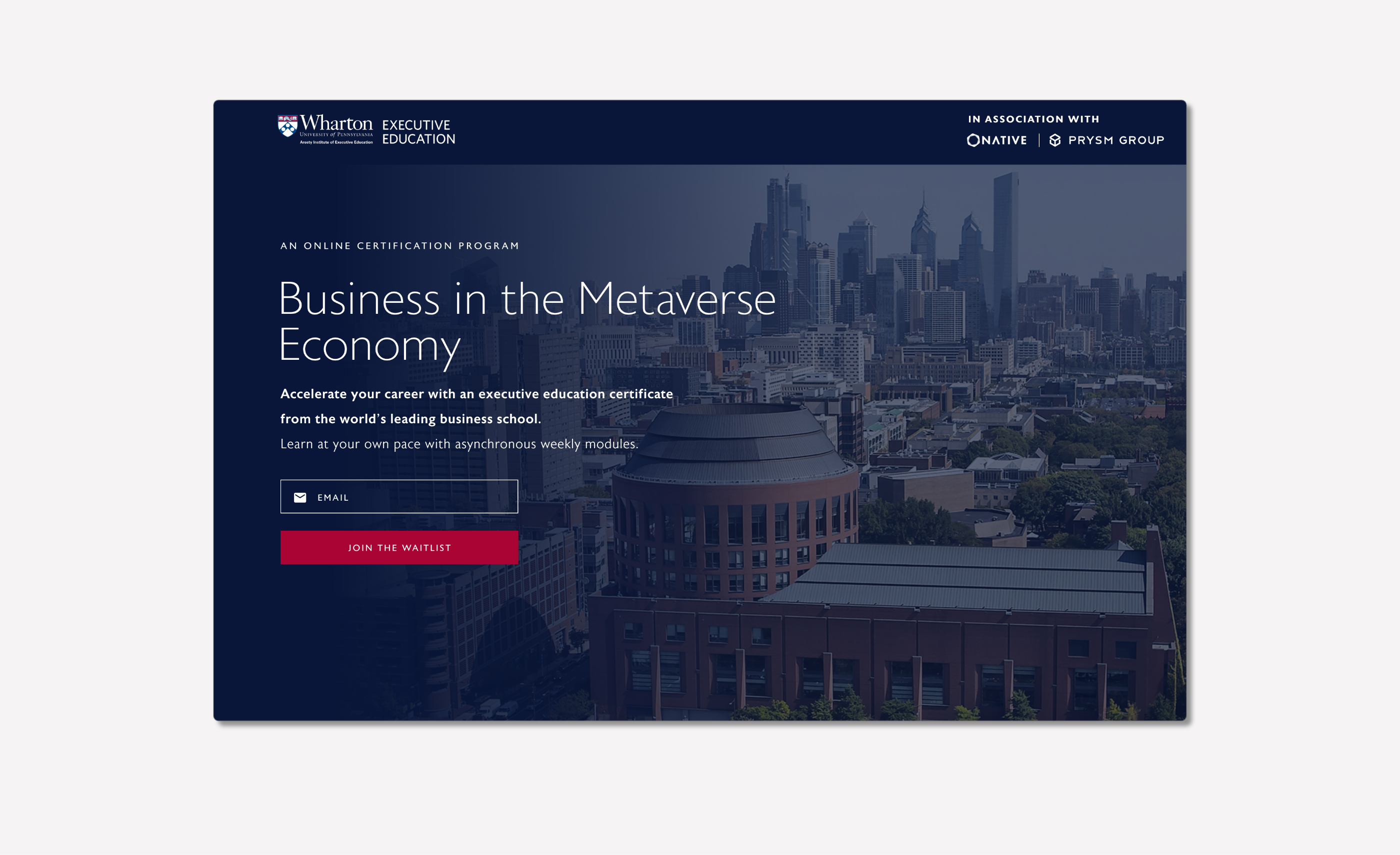 Campaign Landing Page