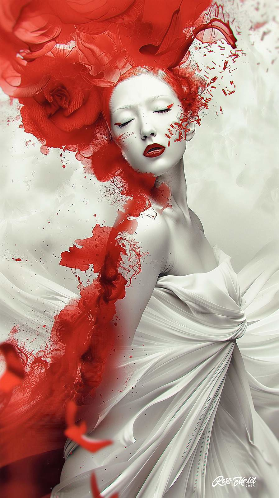 RED RHAPSODY - PERSONAL ART COLLECTION