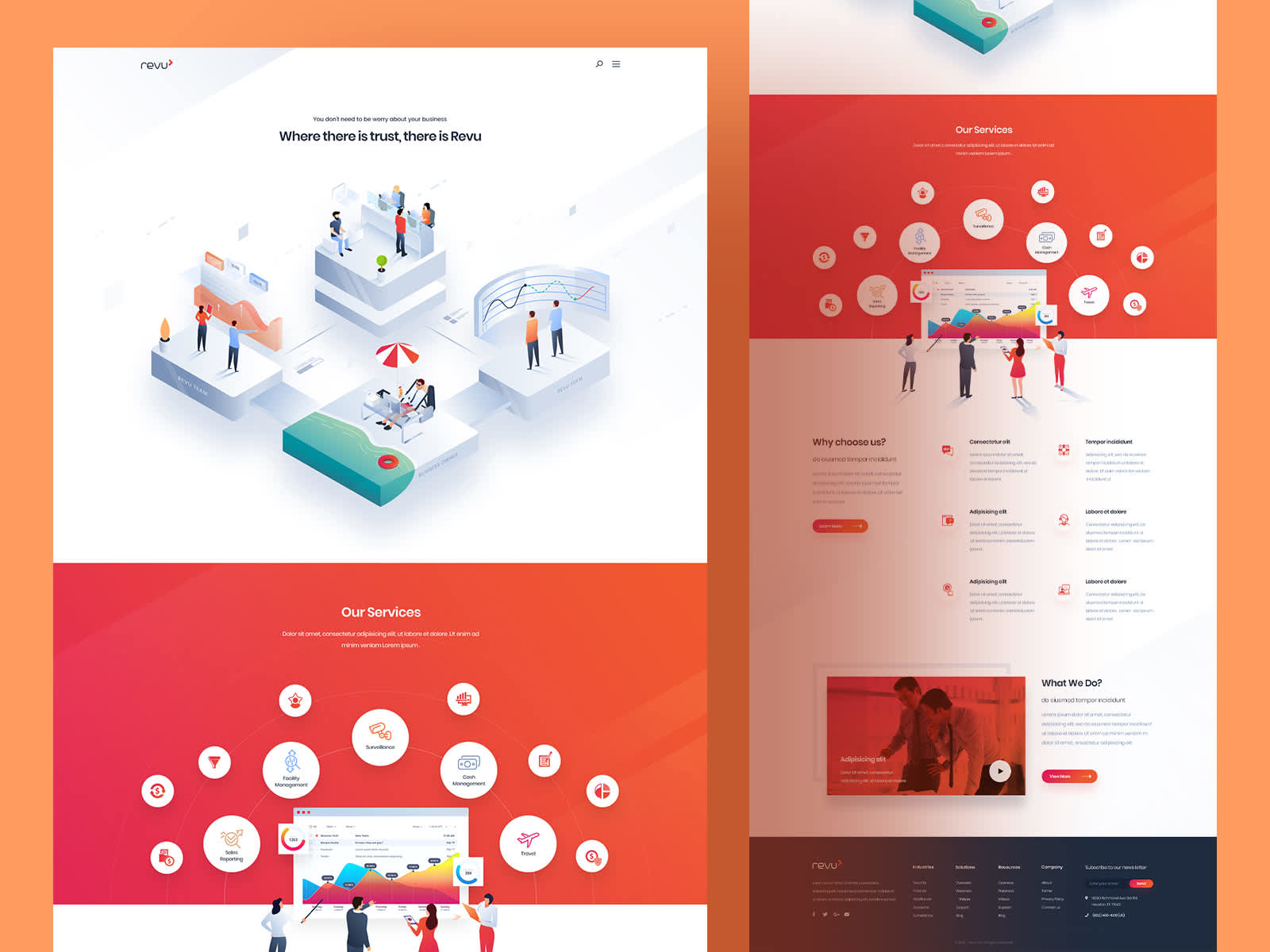 Revv Website design