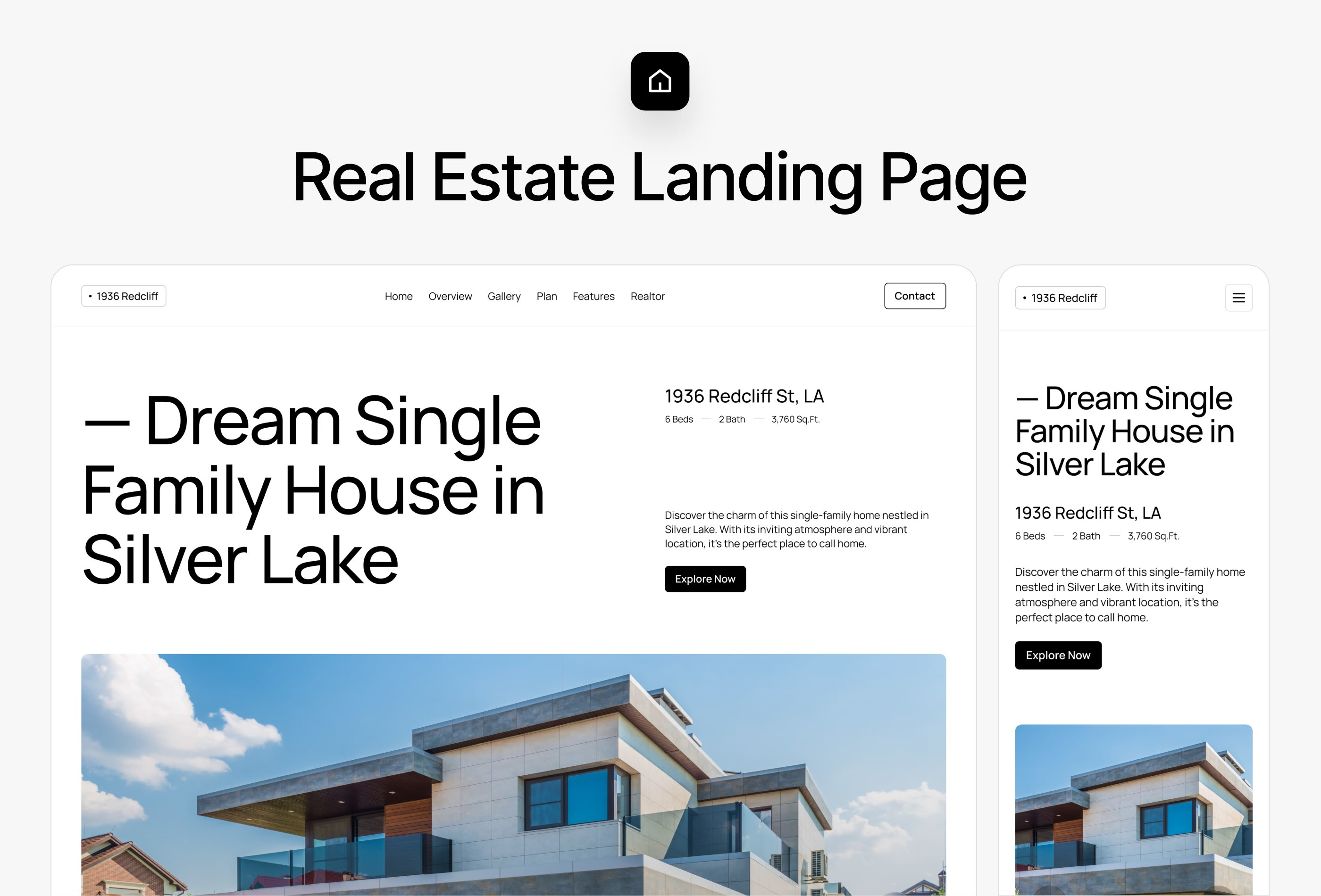  A Cloned real estate website