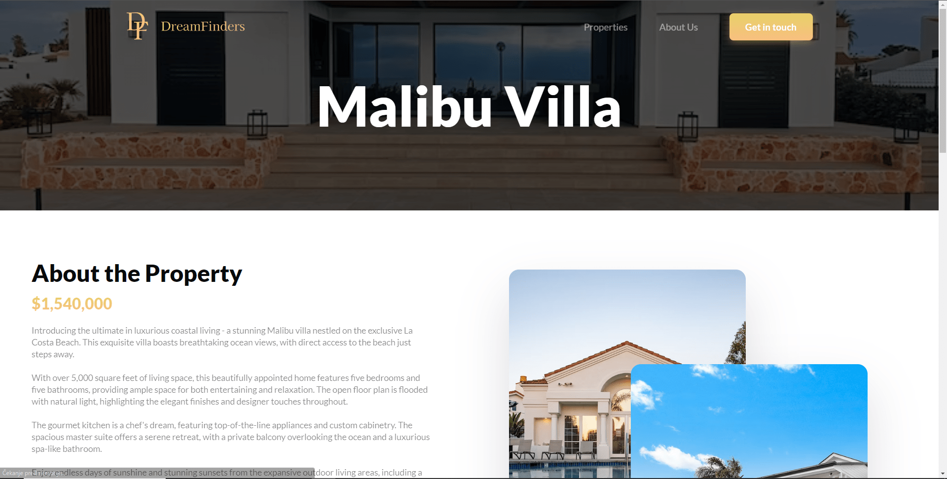 Property section