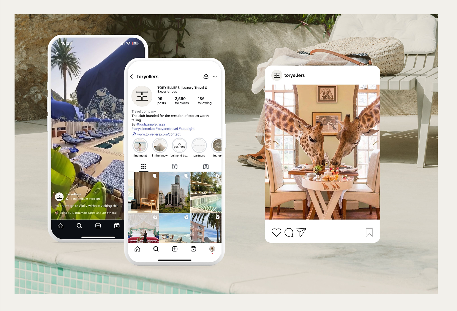 SOCIAL MEDIA STRATEGY AND CONTENT FOR TORY ELLERS