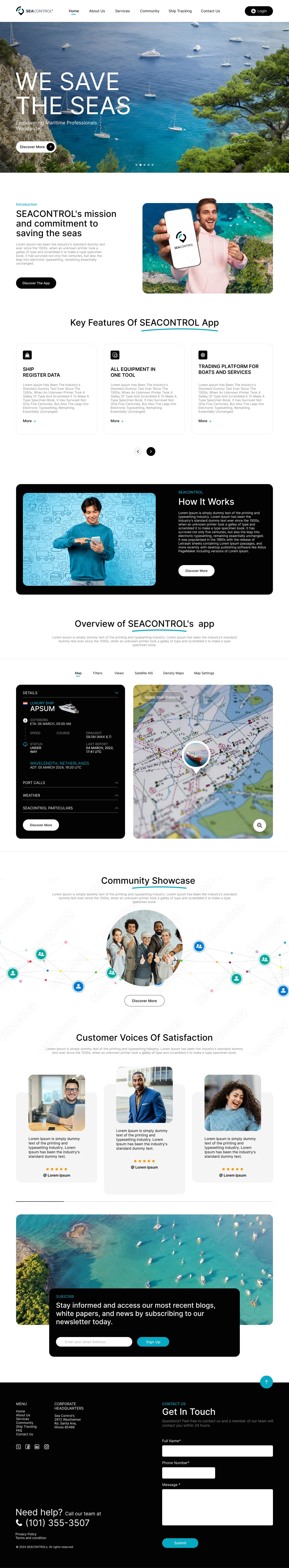 Sea control Website
