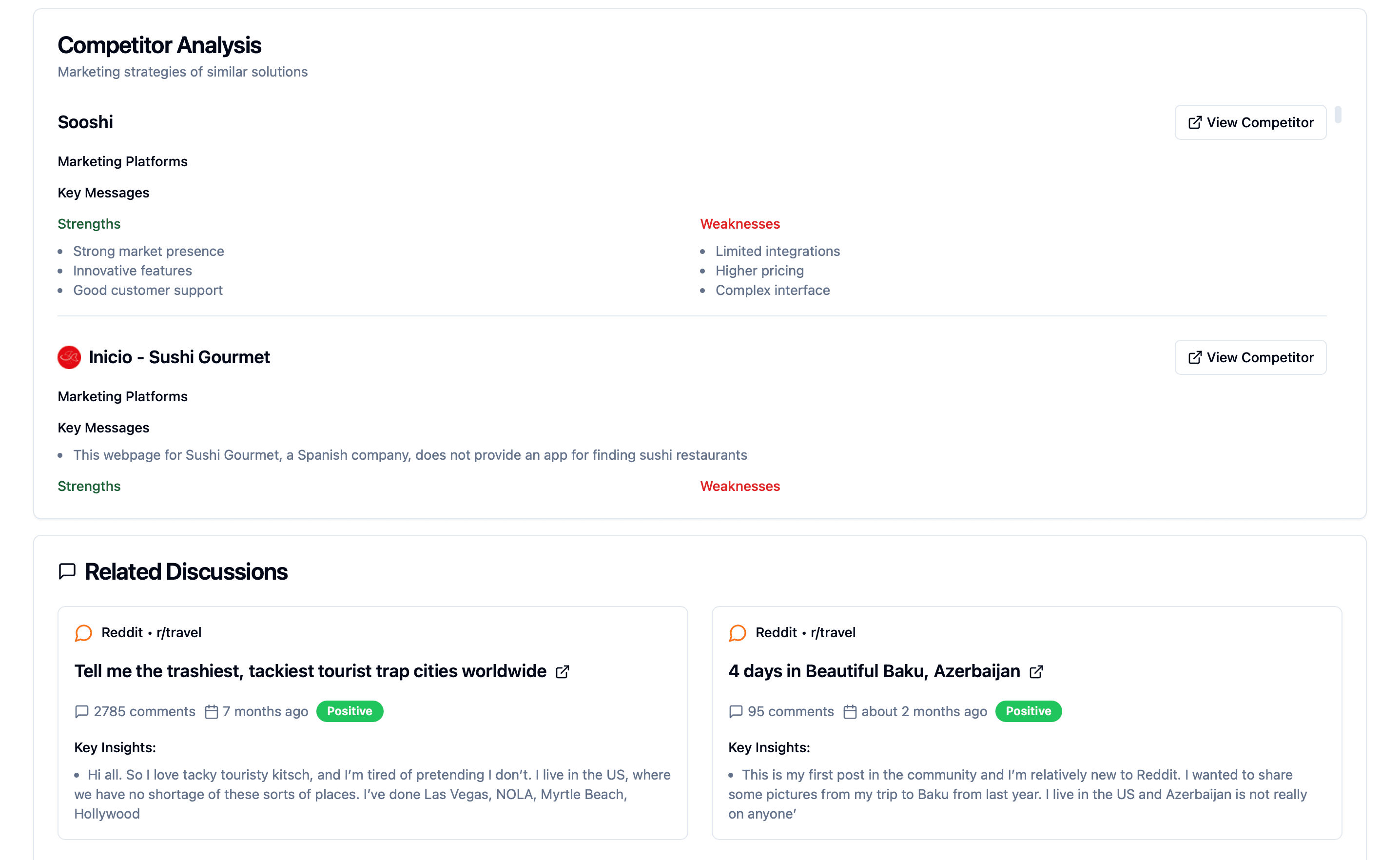 You can analyse your competitors and also research social discussion around your business idea