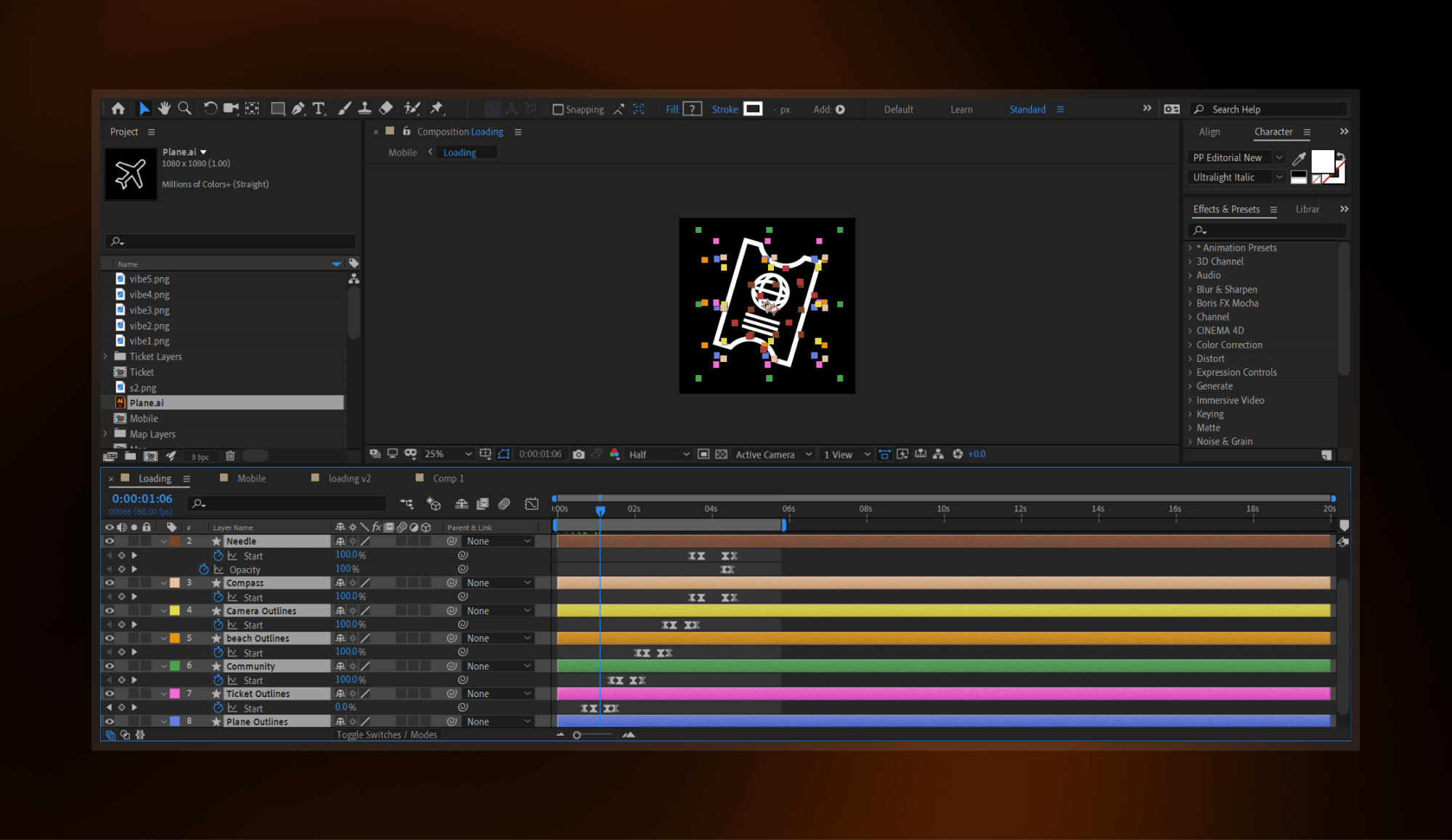 Loader Animation for Lottie Integration