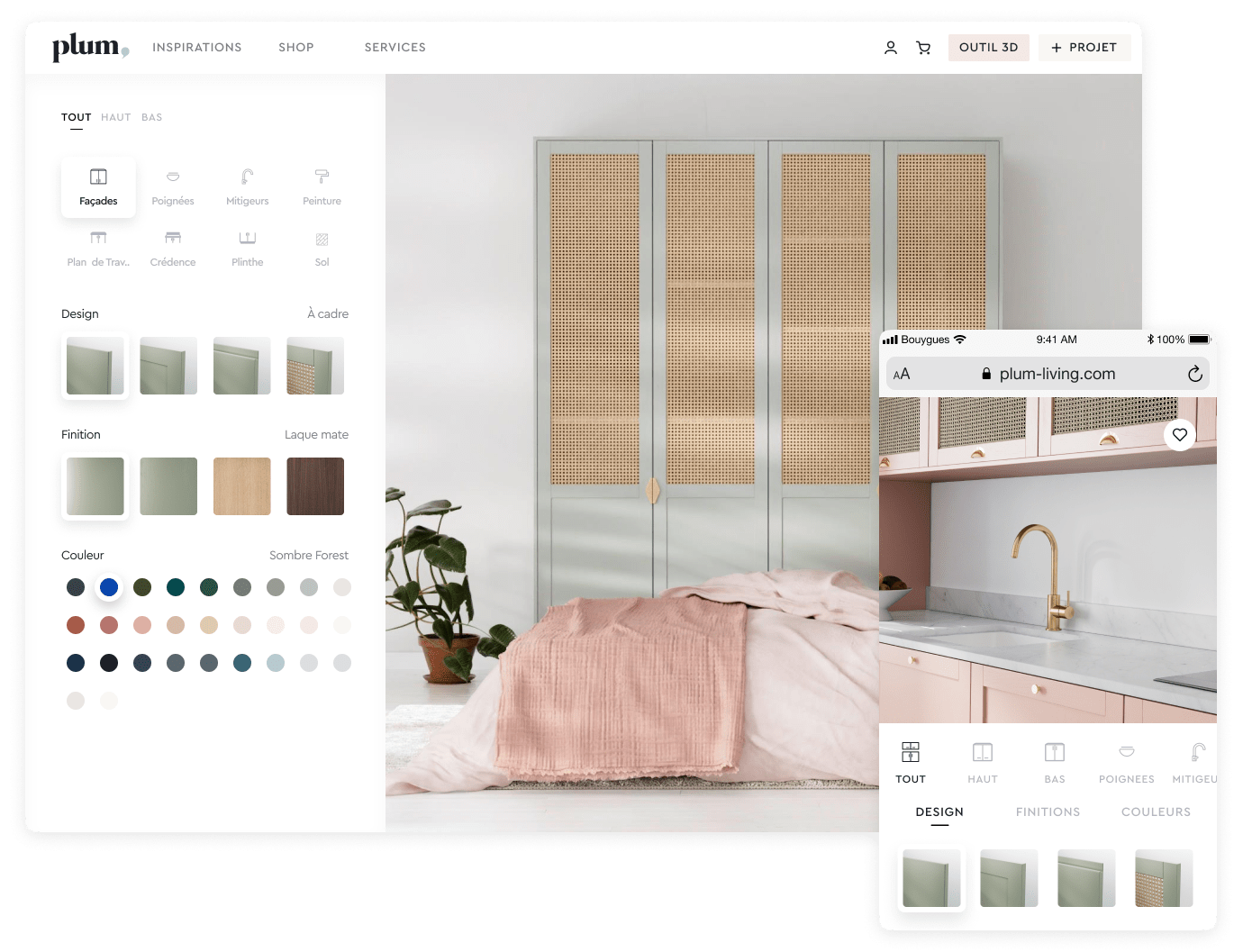 The Plum Styler | An elegant tool to build your dream space