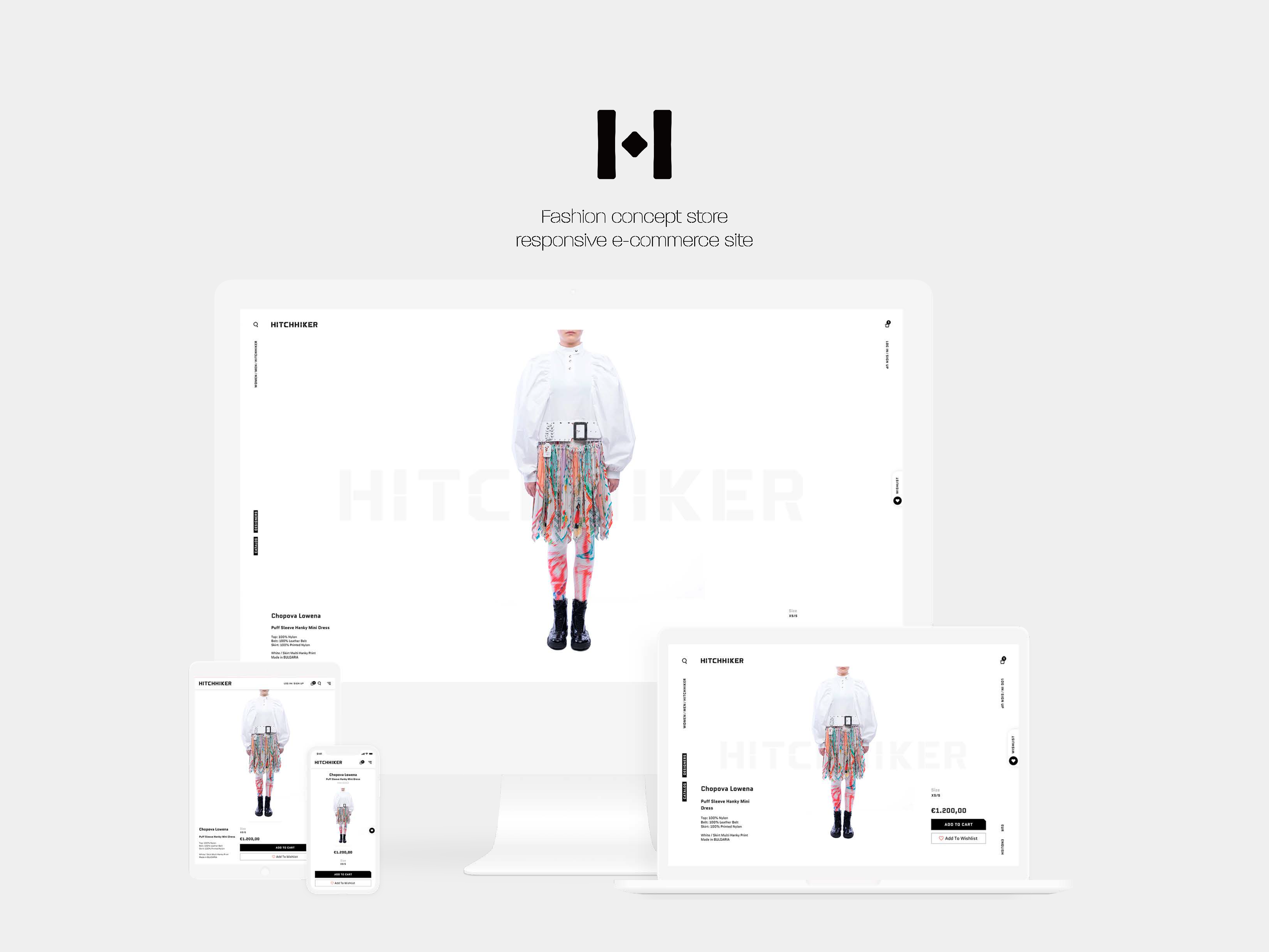 Responsive multi-brand eCommerce site build with Shopify