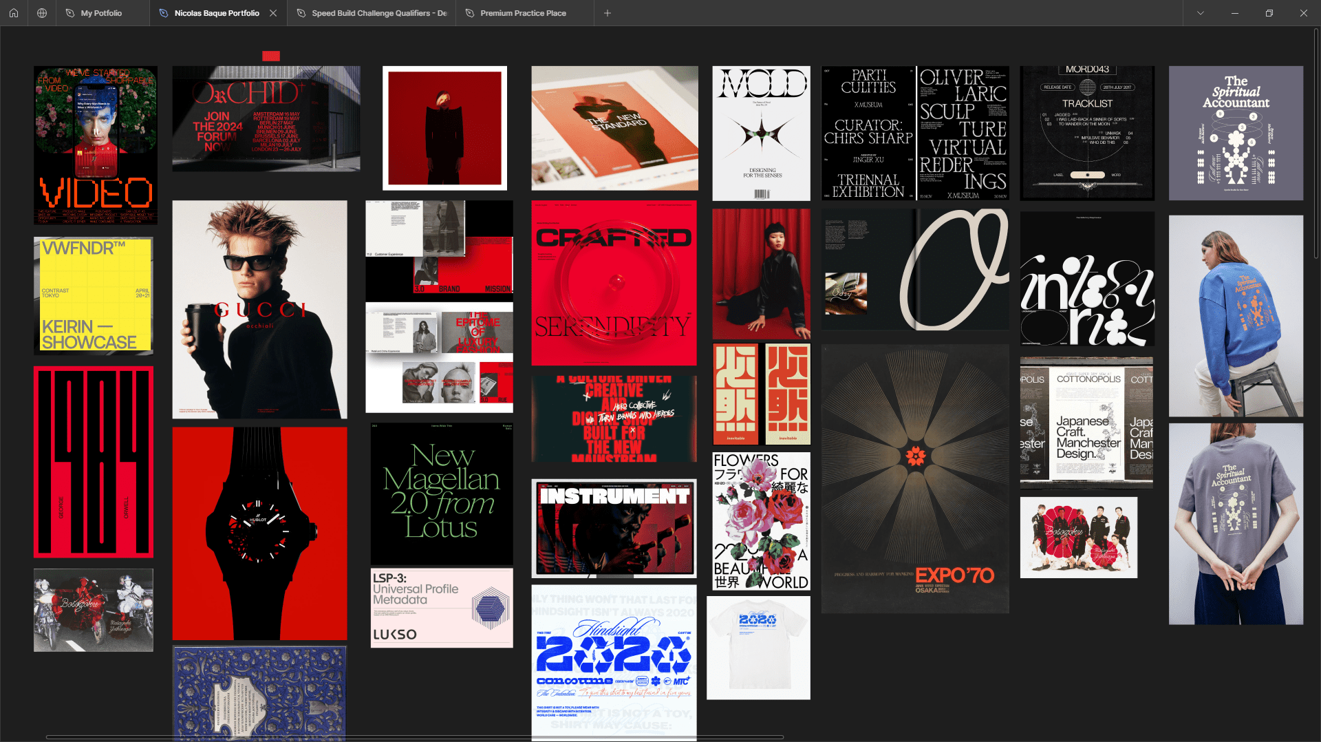 Layout and color Inspiration