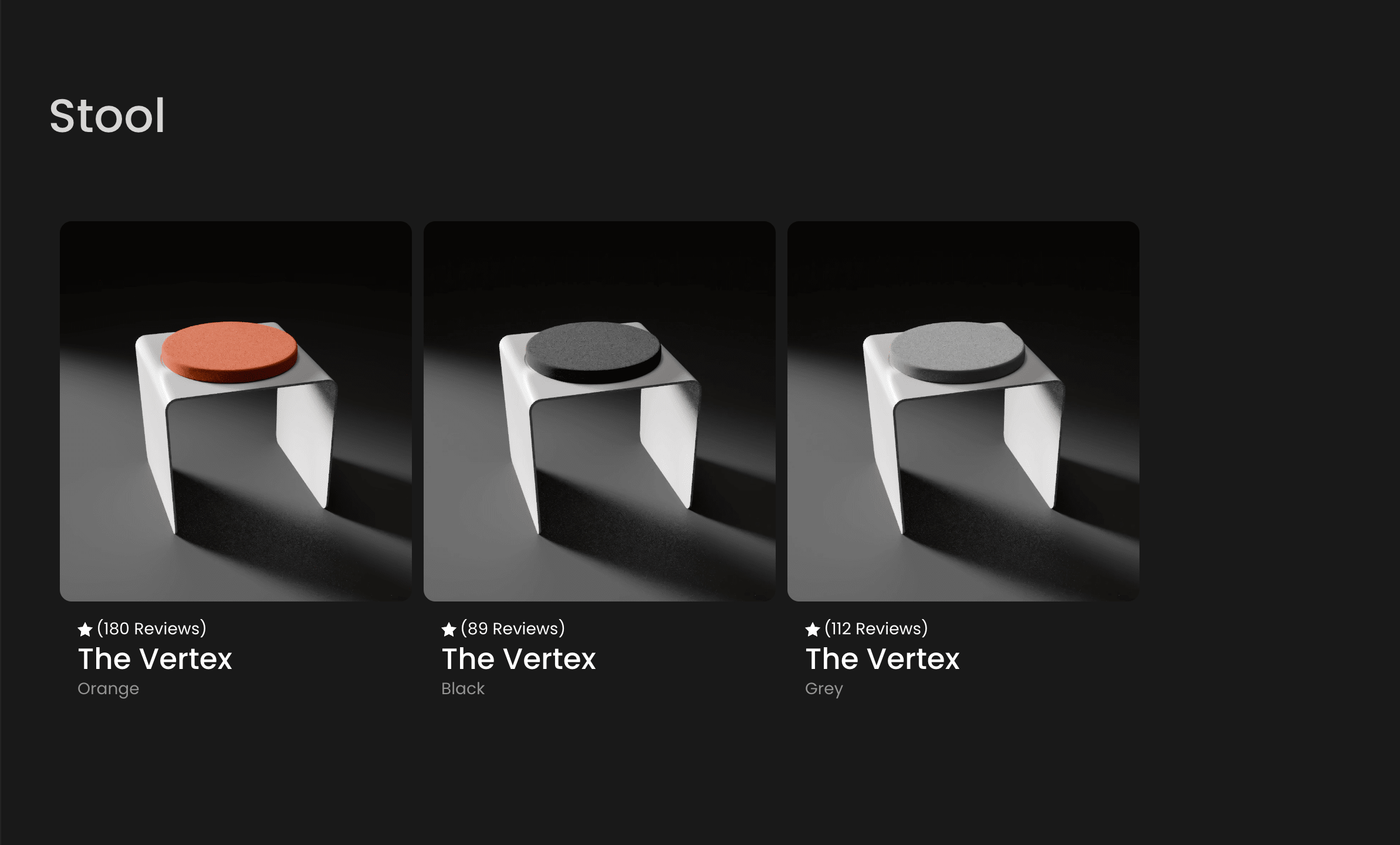 Keeping a clean look for the clean design of the product was key for me.