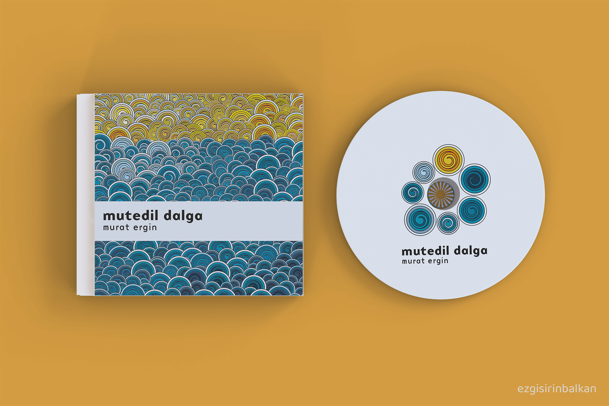 album cover / mutedil dalga - murat ergin