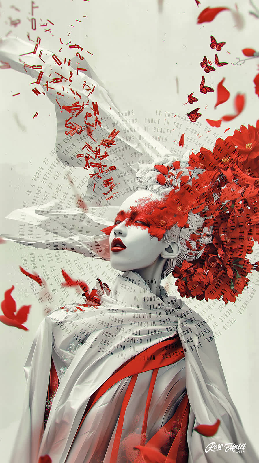 RED RHAPSODY - PERSONAL ART COLLECTION