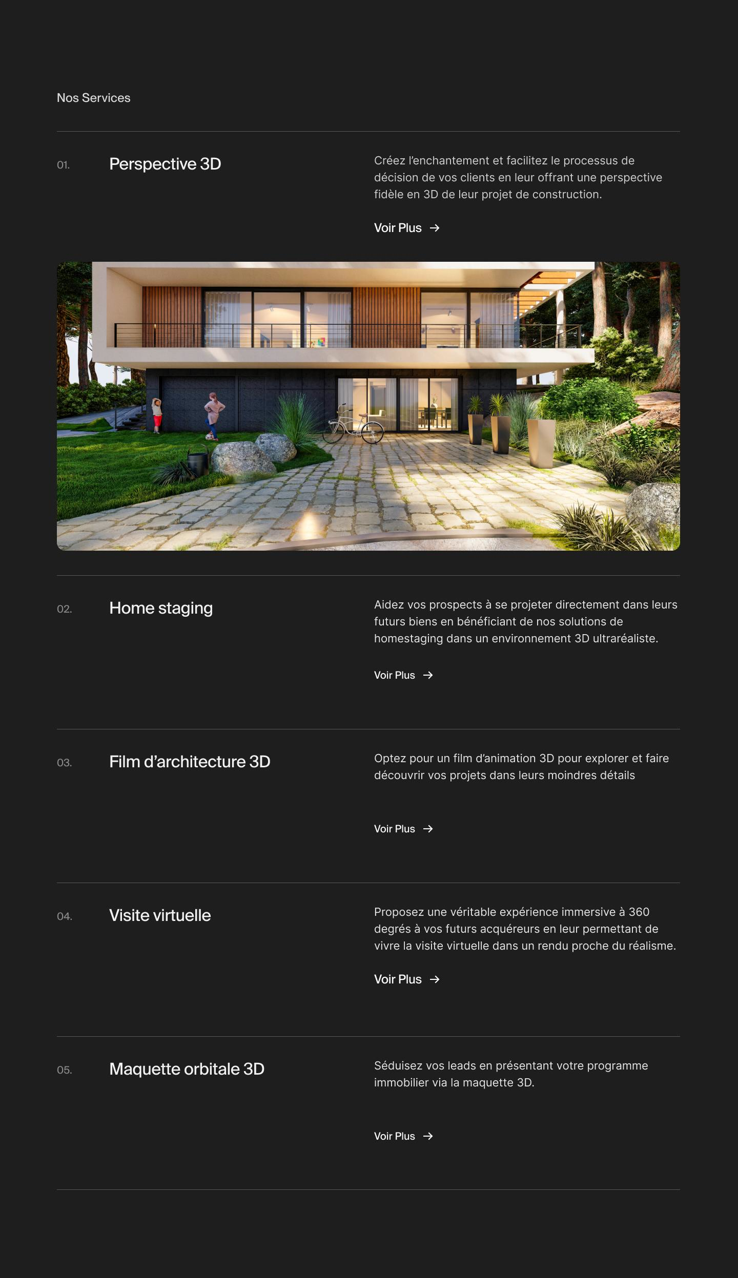 Adoba Service Presentation Section