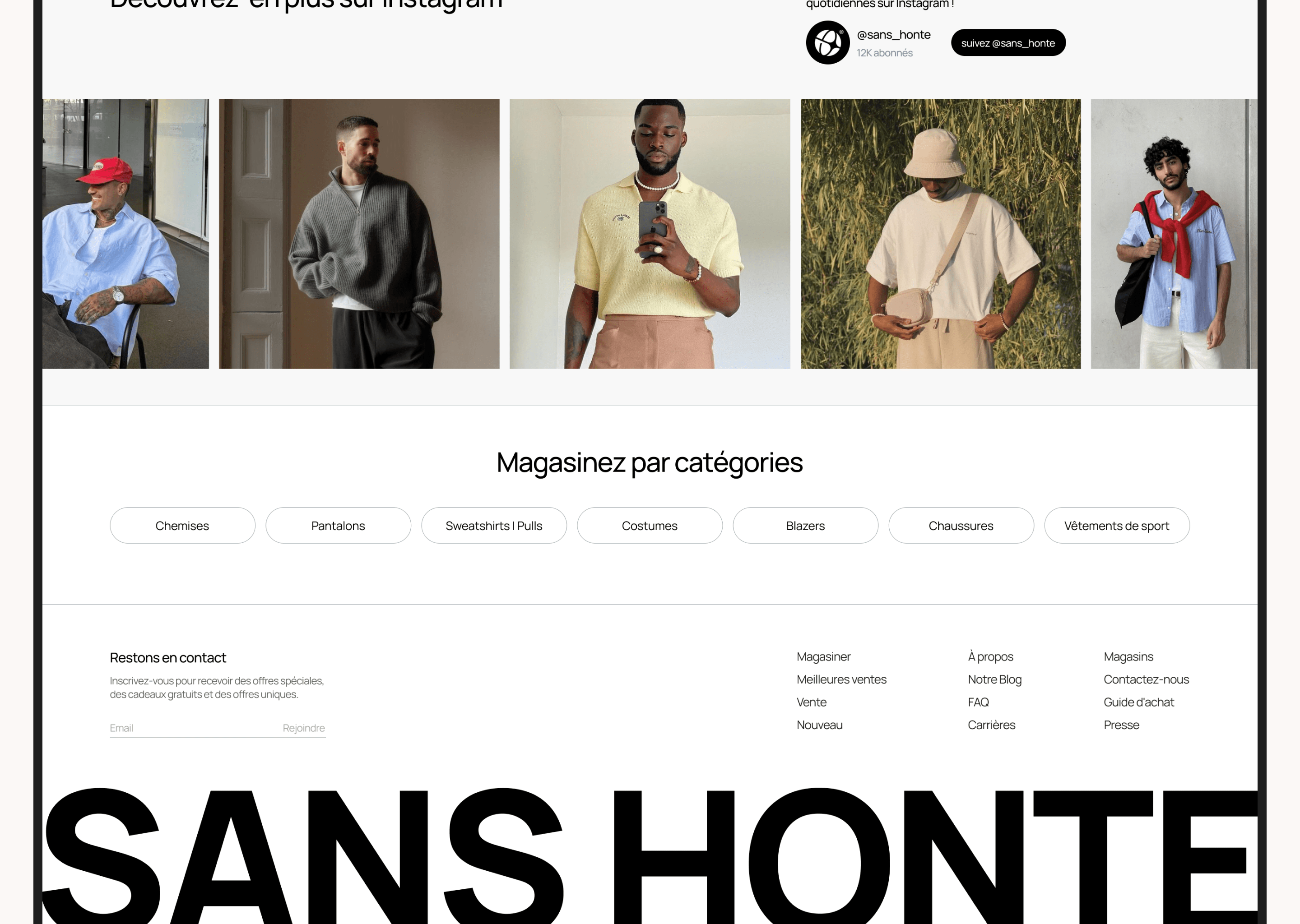 CTA + Footer