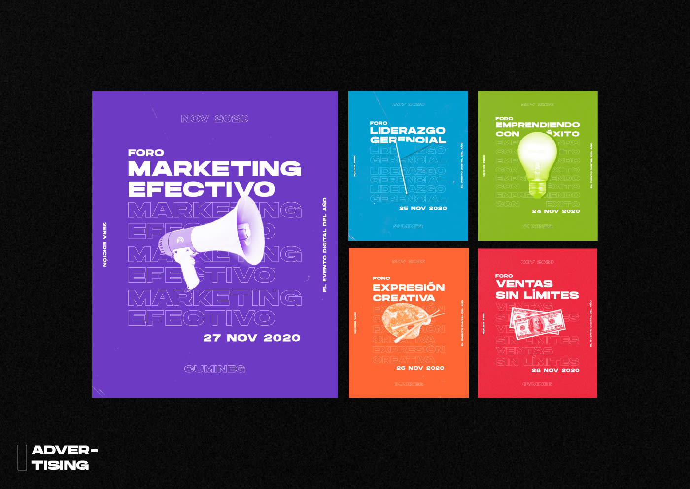 Main promo flyers - CUMINEG 2020