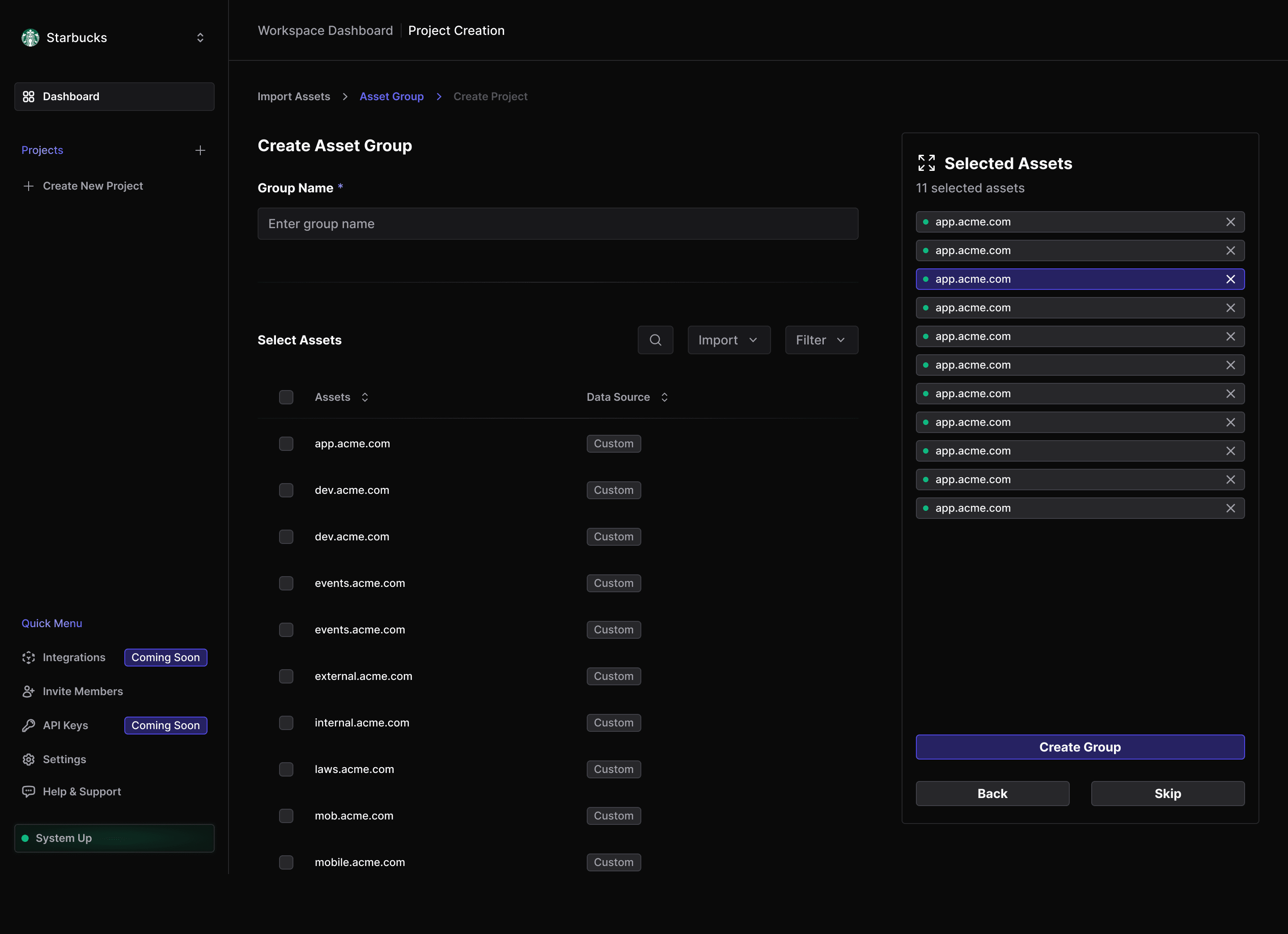 Asset Library