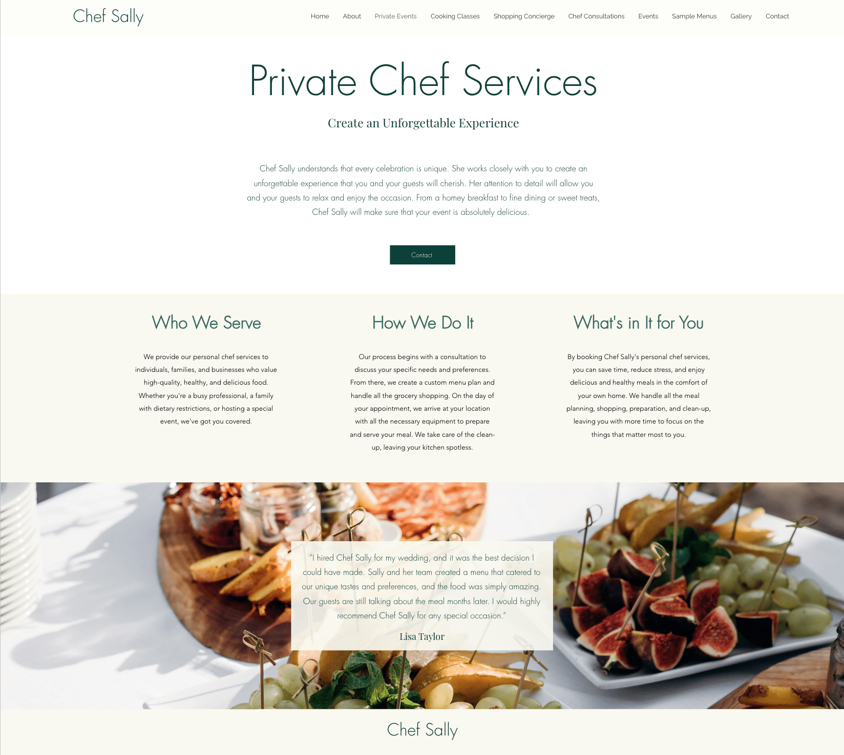 services page