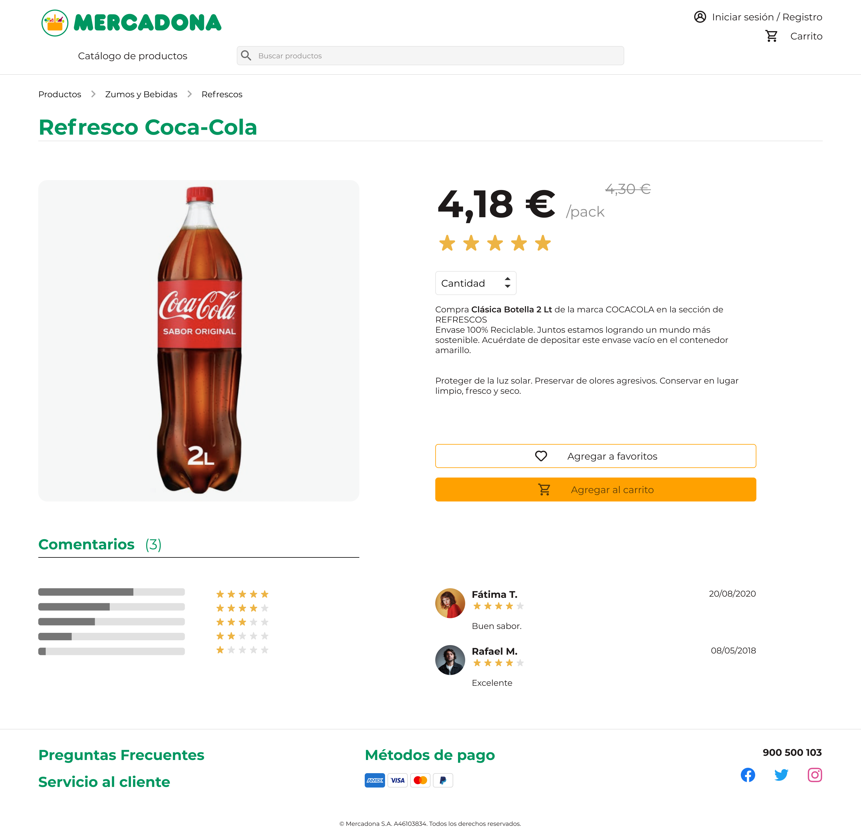 Product Detail Page