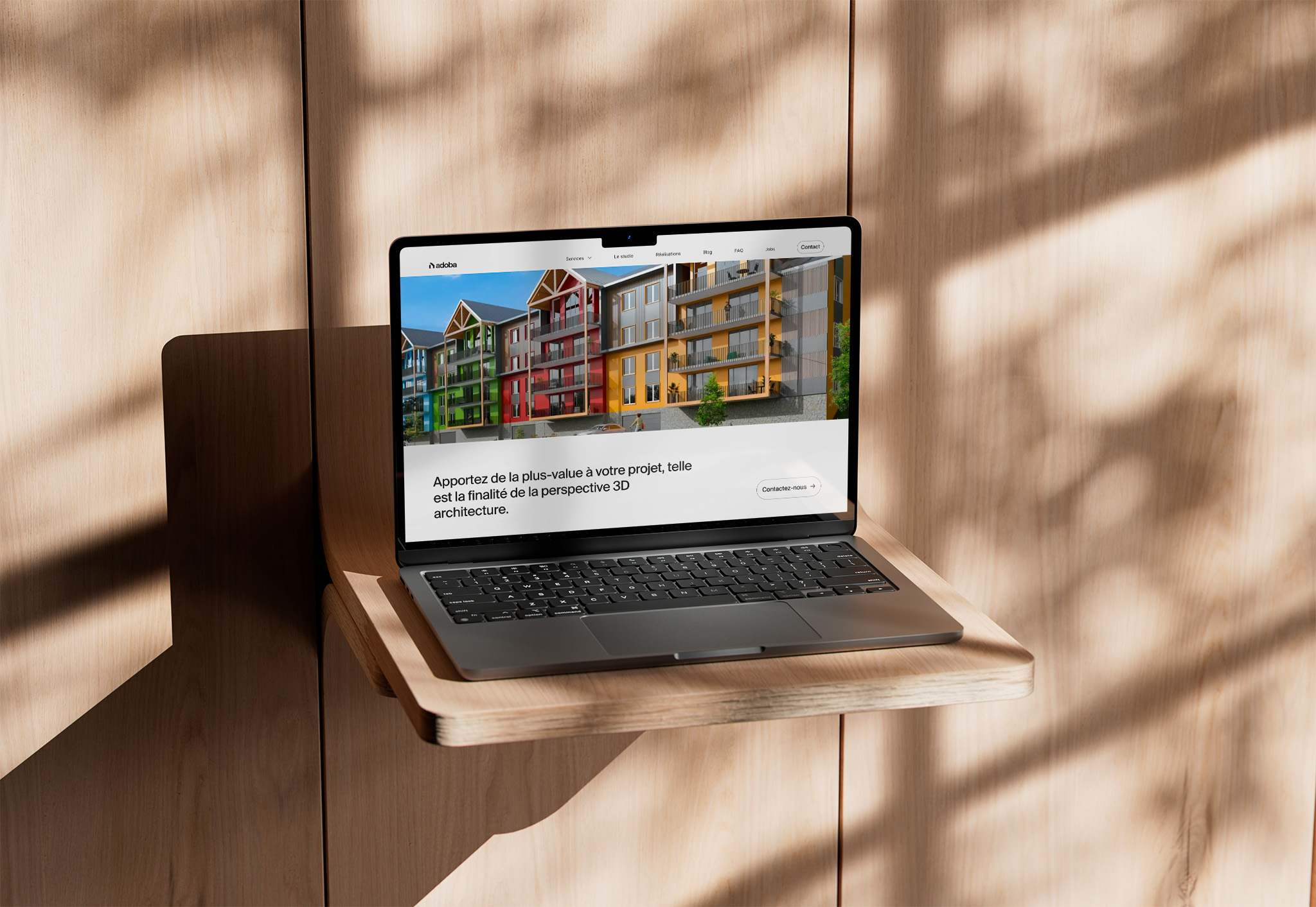 Adoba's website
