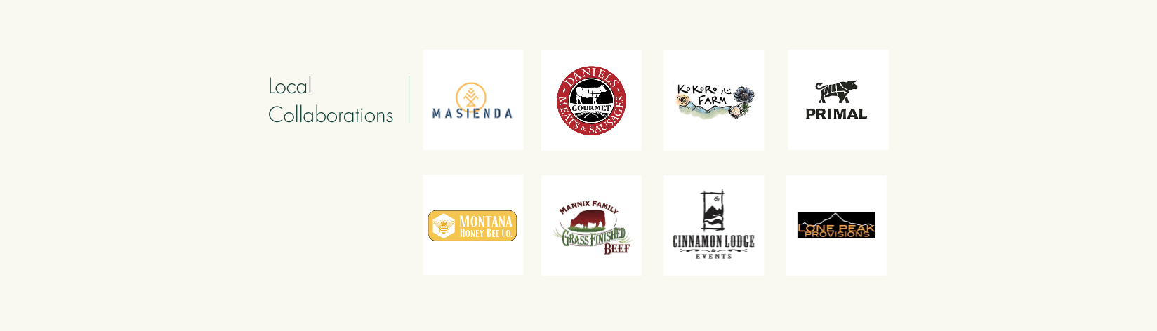 local collaborations section