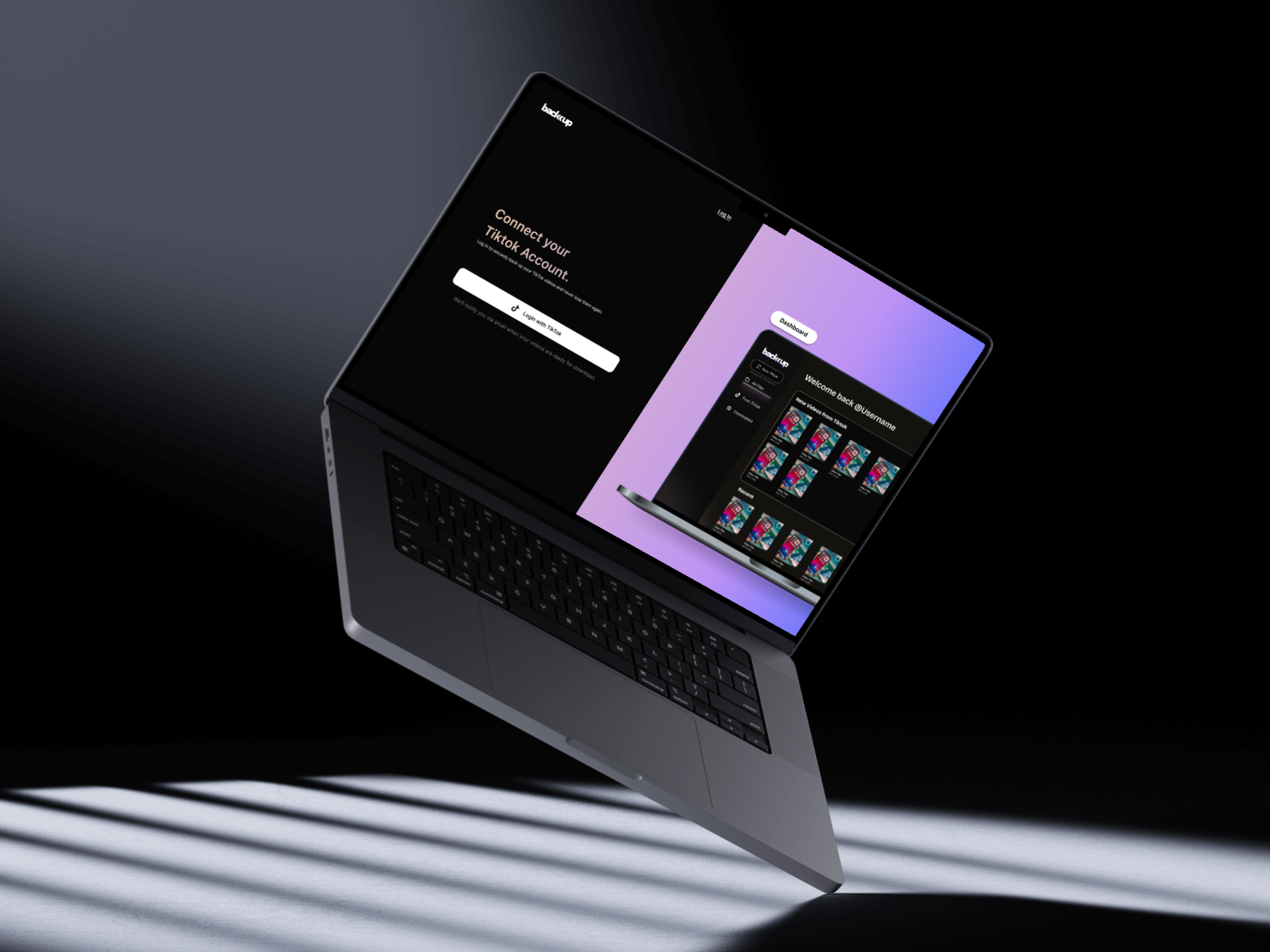 Web version of 1 click Onboarding Flow