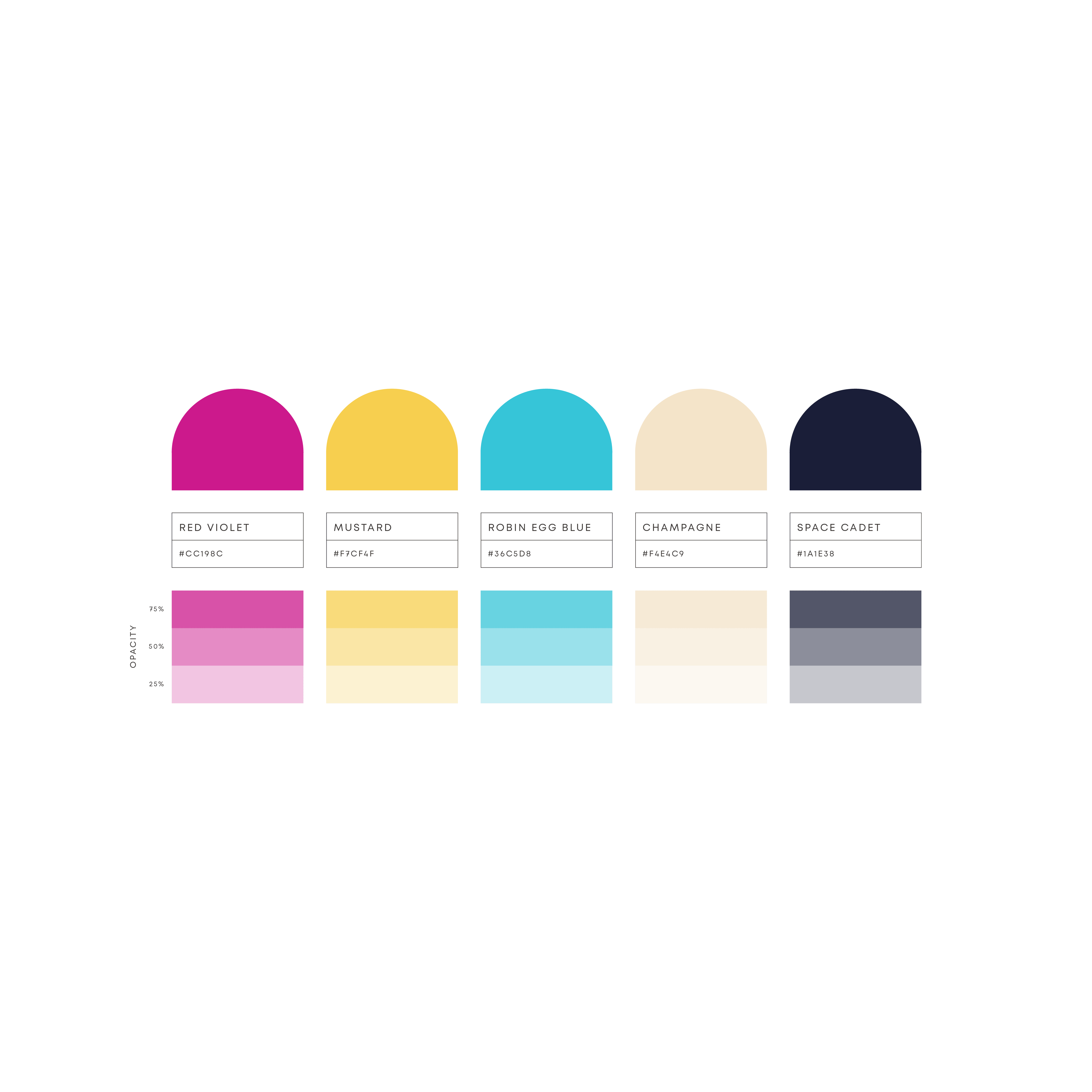 Natalie Lynn Kindergarten's new set of colors for the brand